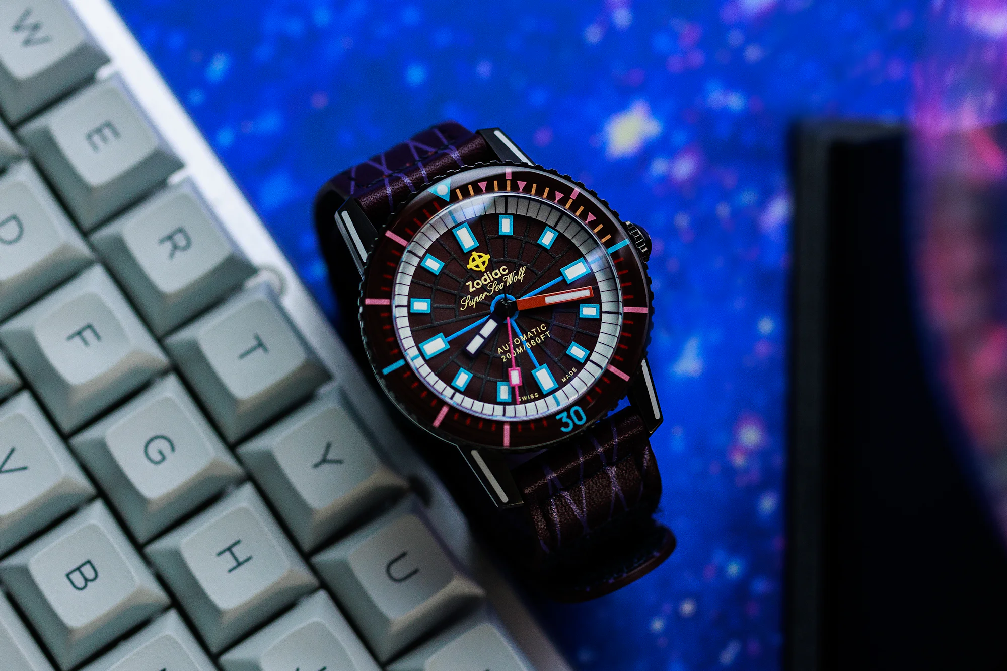 zodiac worn and wound limited edition
