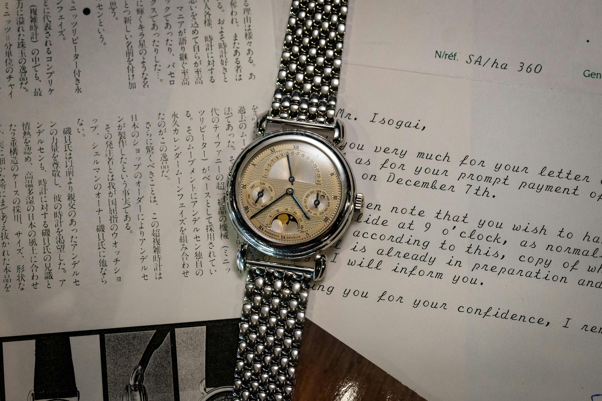 svend anderson watch patek movement