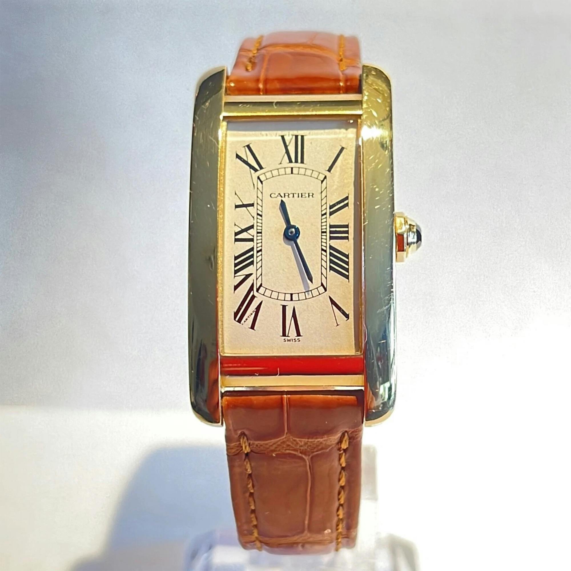 A Cartier Tank Americaine ref. 1720