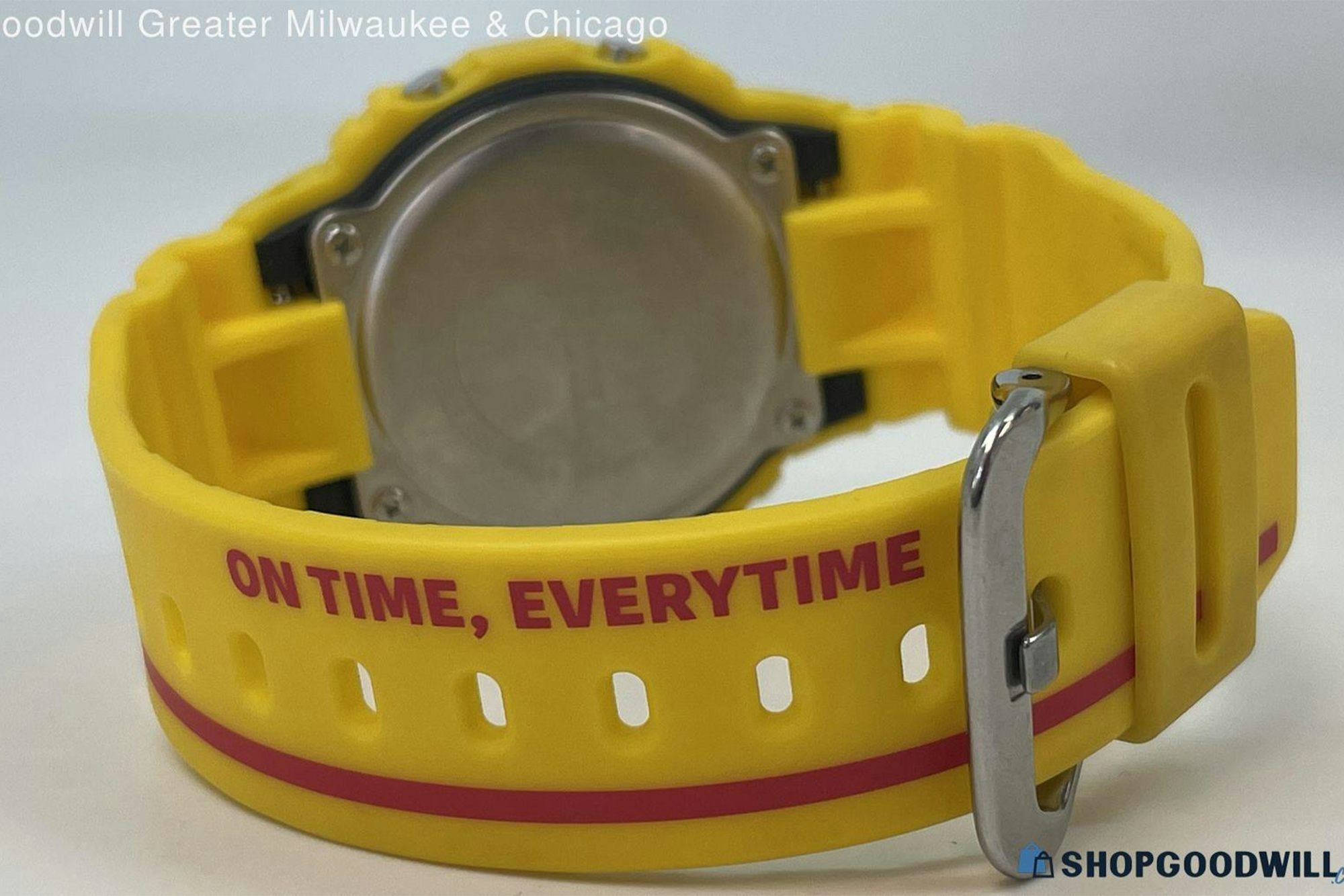 A 2022 Casio G-Shock x DHL Ref. DW-5600DHL22-9DR