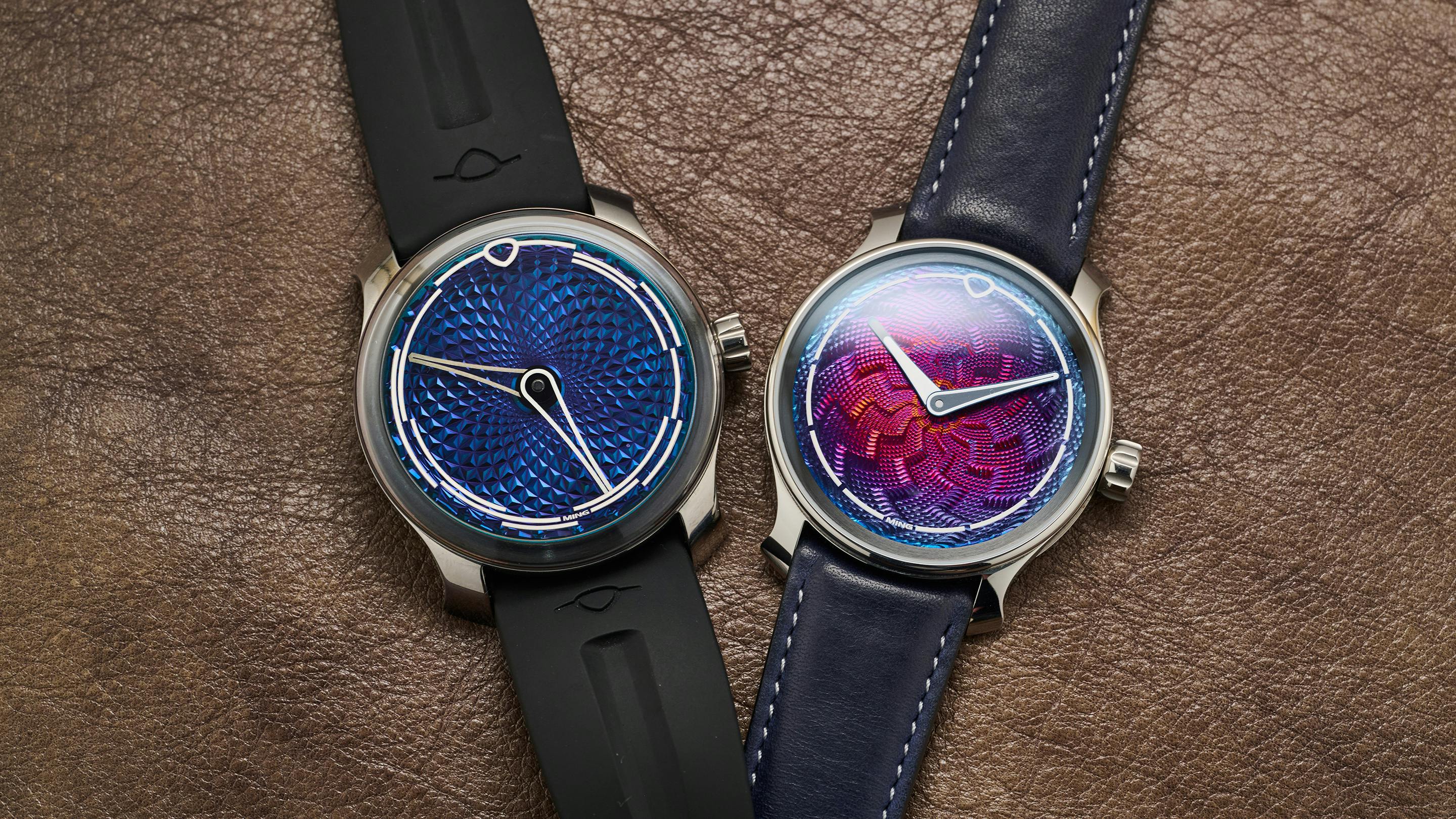 Hands-On: Two Wild Dials From Ming, With The "Peepshow" and J.N. Shapiro Collaboration "Lightning"