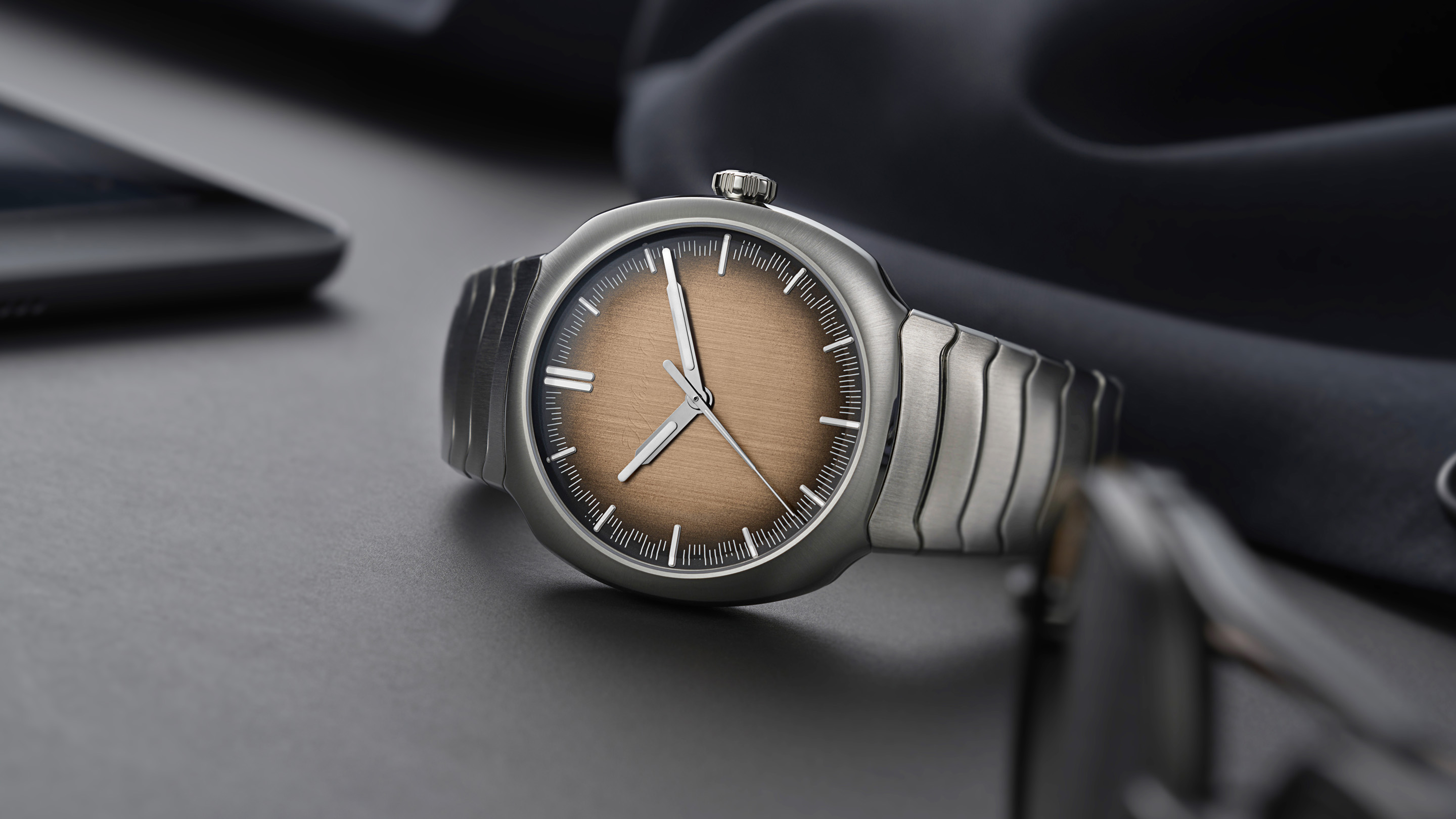 Introducing The H. Moser Streamliner In Smoked Salmon Hodinkee