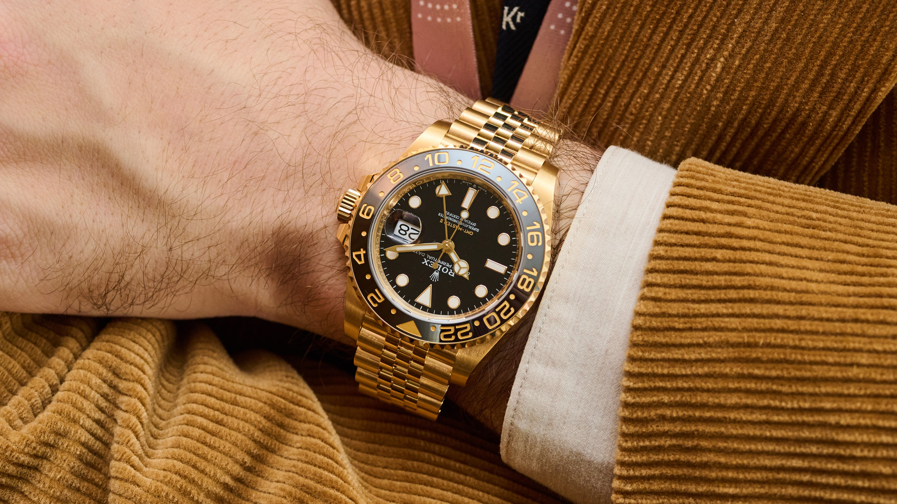 A Solid Gold Rolex Is Never The Wrong Choice, And This Newest Jubilee  Bracelet-Laden Gmt Is Very Choice