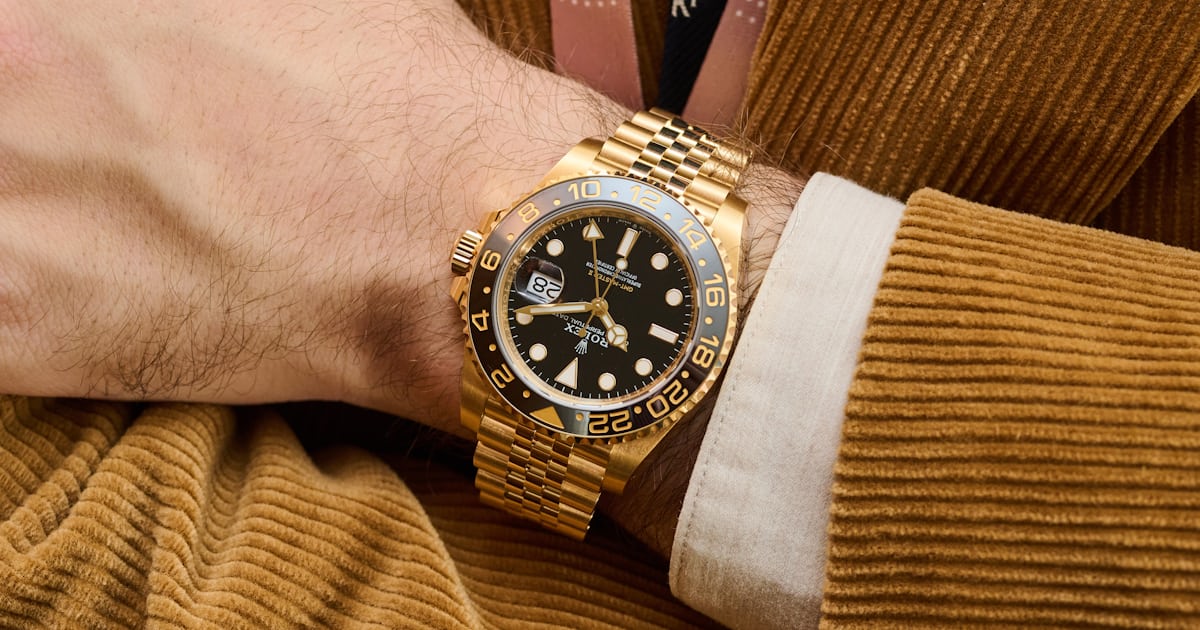 Gmt master ii two tone price Clearance