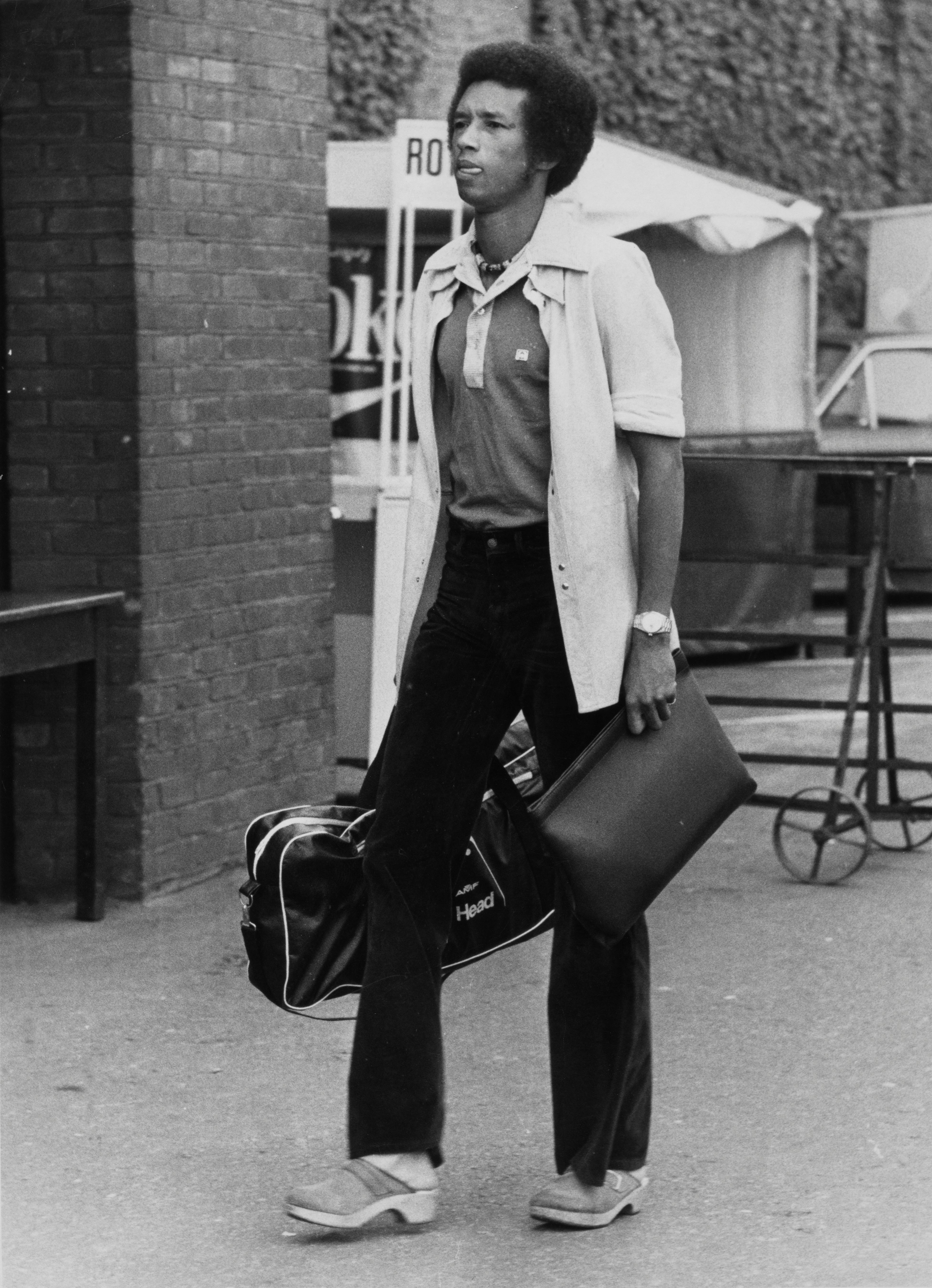 Arthur Ashe in Day-Date watch