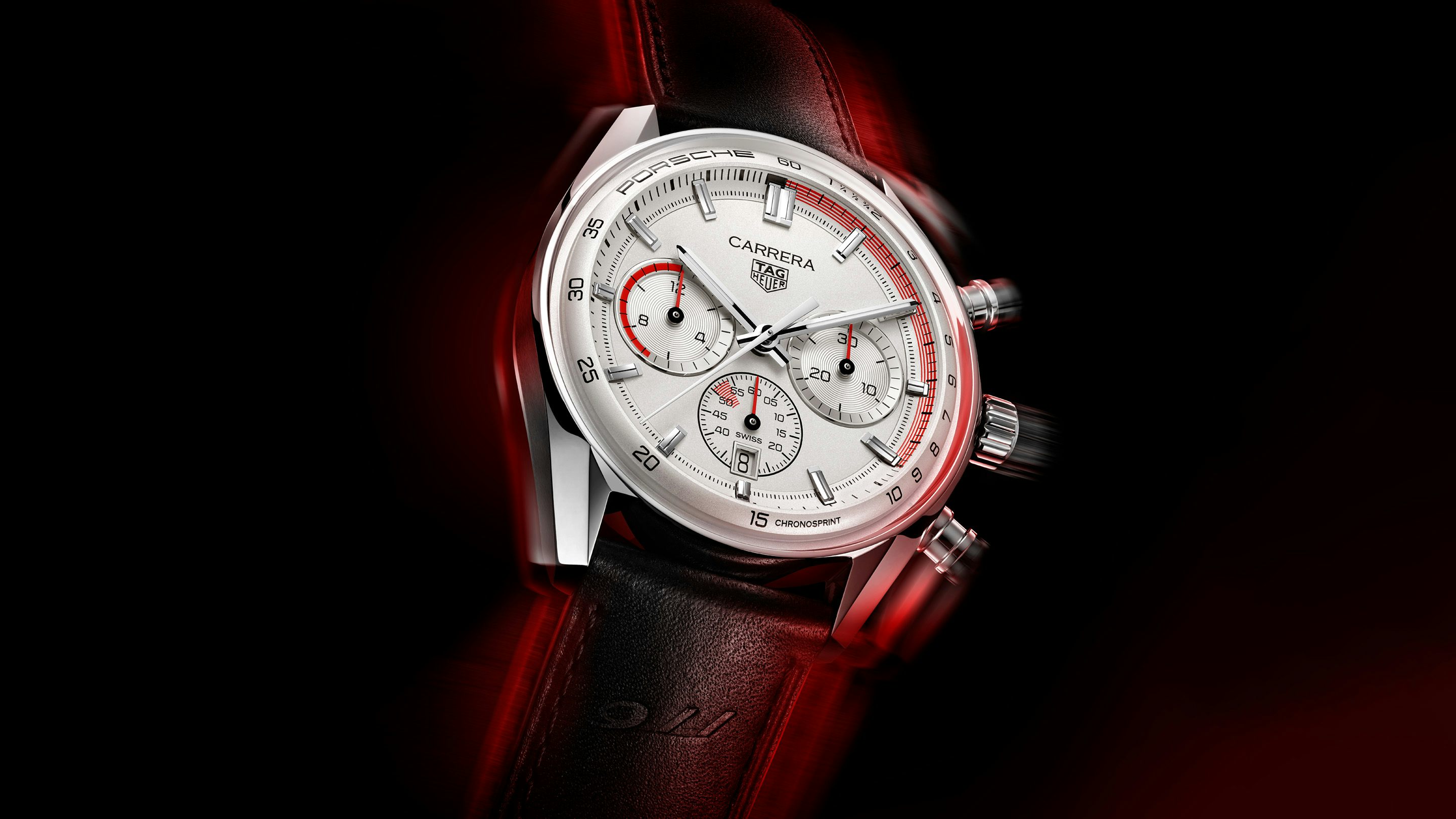 TAG Heuer Just Released A Red-Dial Carrera