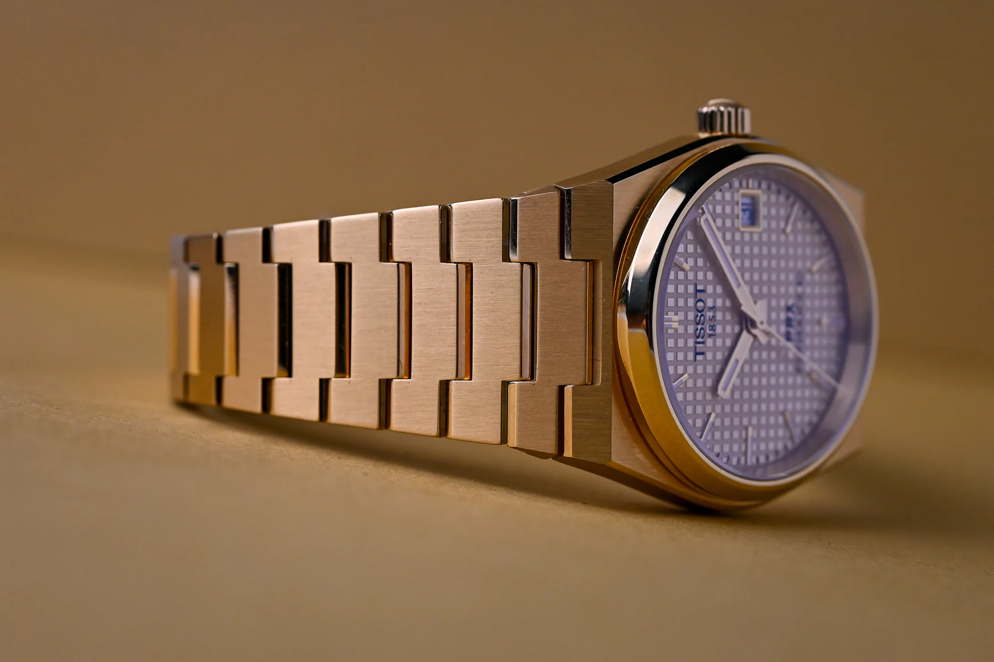 gold tissot prx powermatic 80 35mm