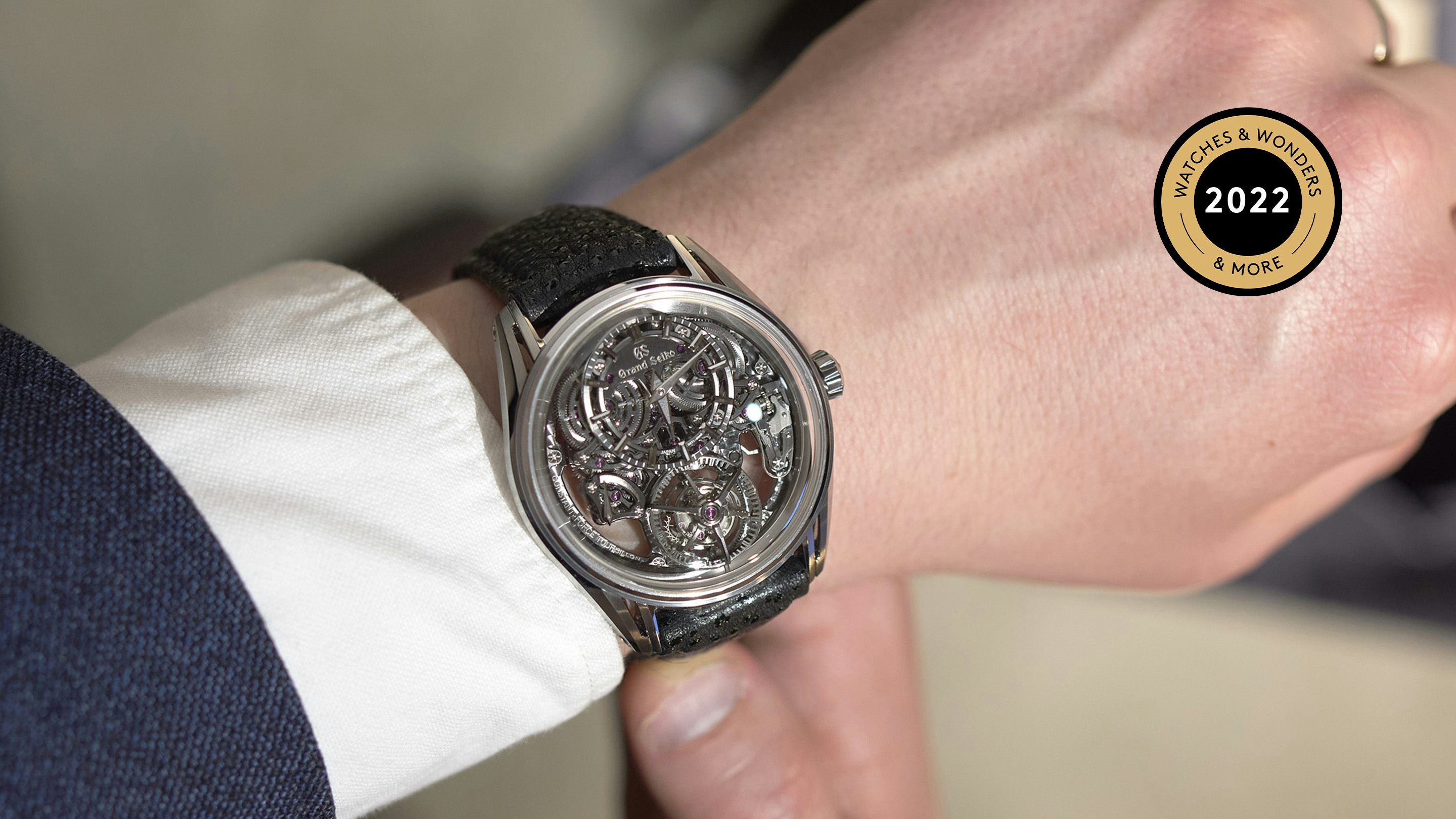 Fatal vest Grudge Hands On With The Grand Seiko Kodo Reference SLGT003 Constant Force  Tourbillon