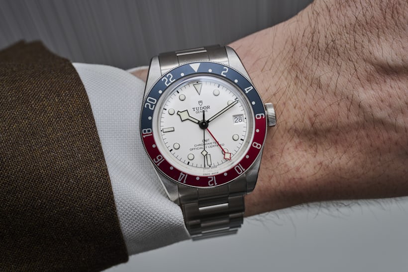 tudor black bay gmt white dial 2023