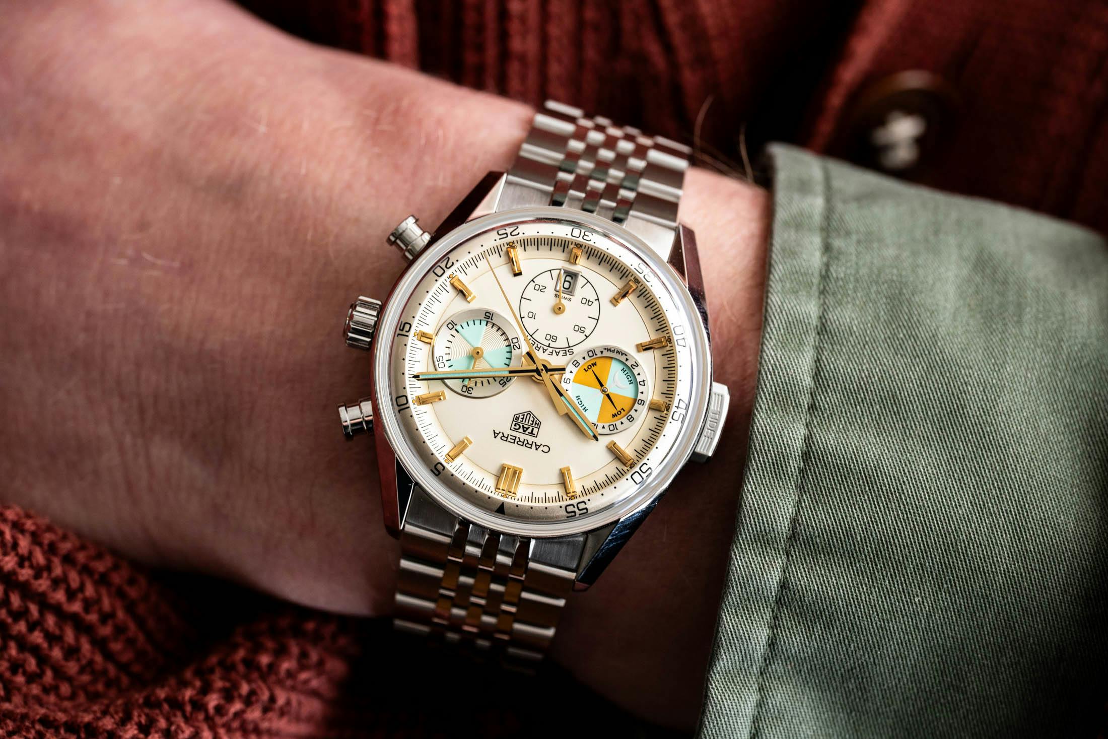 TAG Heuer Seafarer Upside Down Wristshot