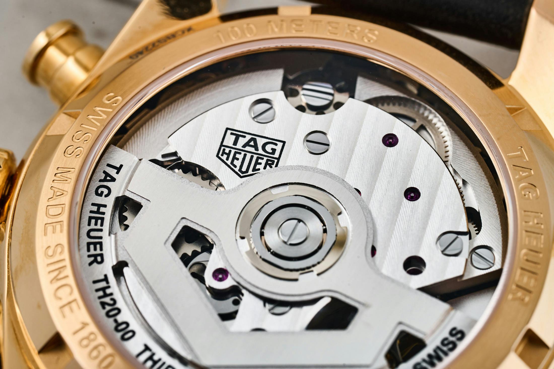 TAG Heuer Carrera Gold watch