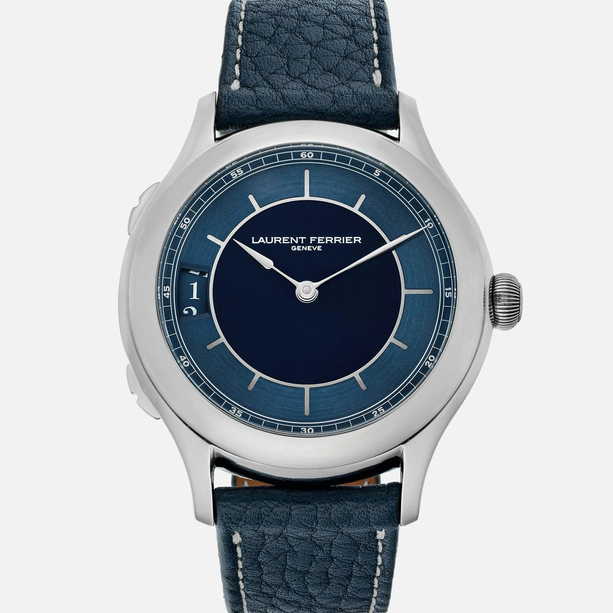 A soldier image of the The Laurent Ferrier Traveller Limited Edition for HODINKEE