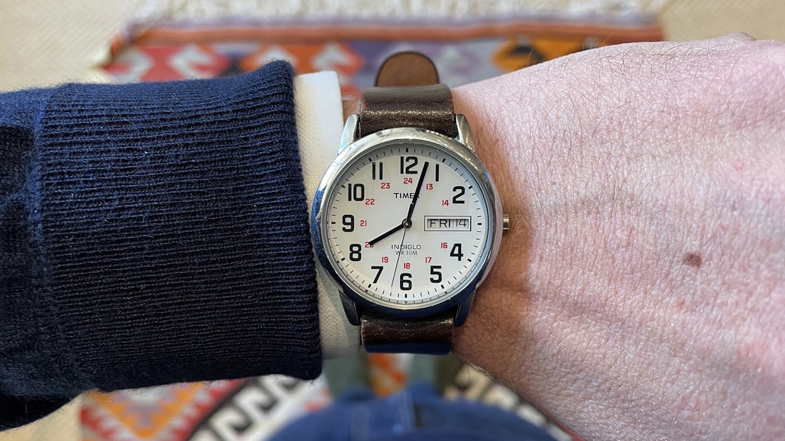 Sid Mashburn On How To Wear The Timex Easy Reader