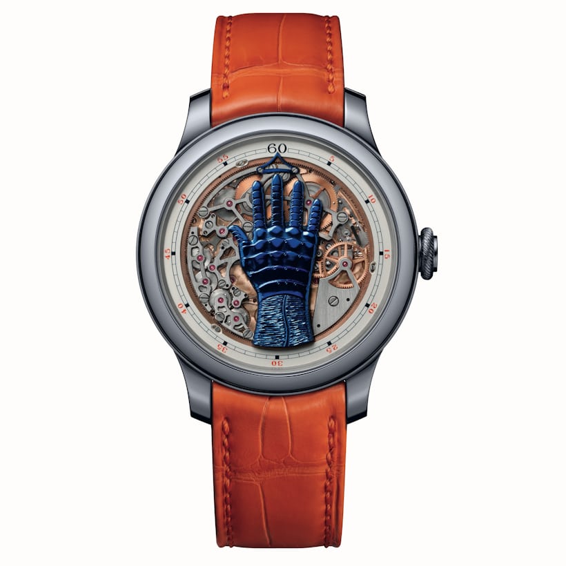 FP Journe x Francis Ford Coppola FFC Blue Only Watch Collaboration Soldier Shot