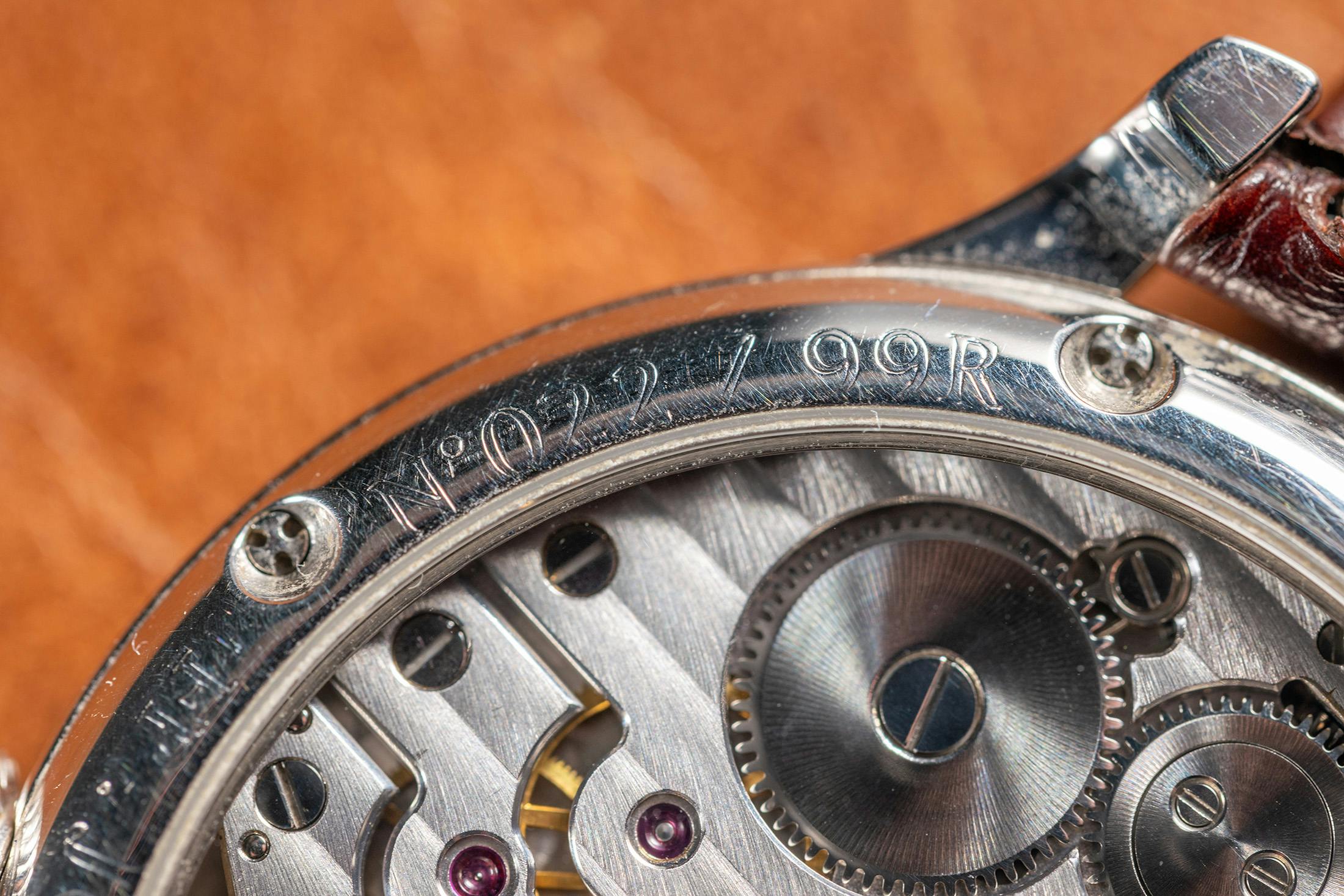 F.P. Journe Resonance caseback detail