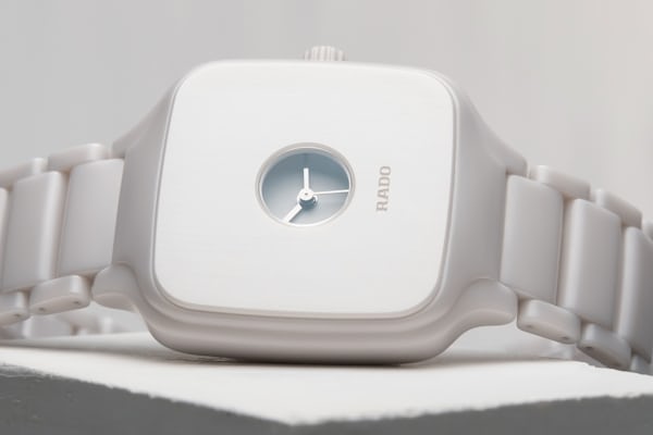 White Rado watch and bracelet