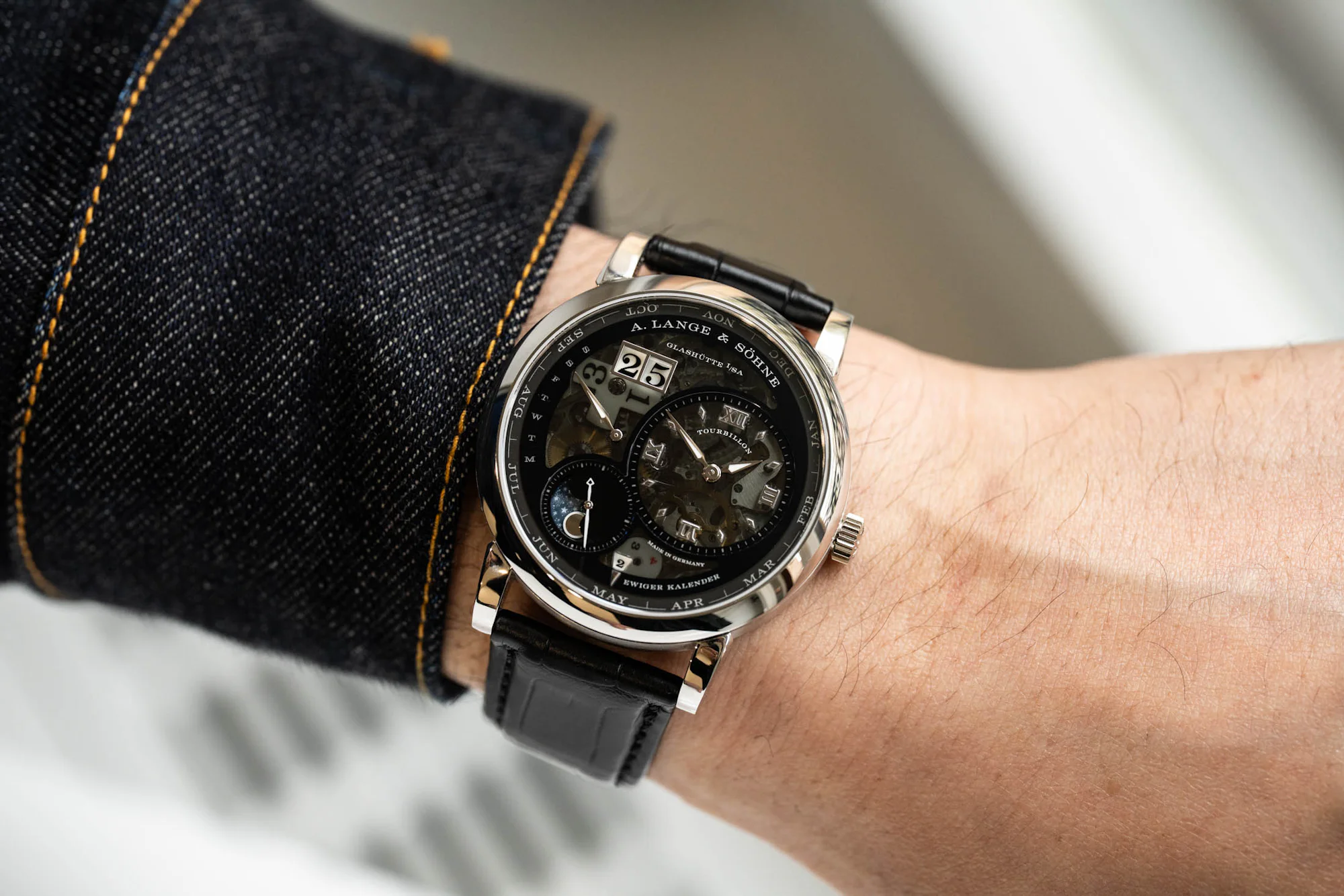 L1 Perpetual Tourbillon Lumen Wristshot