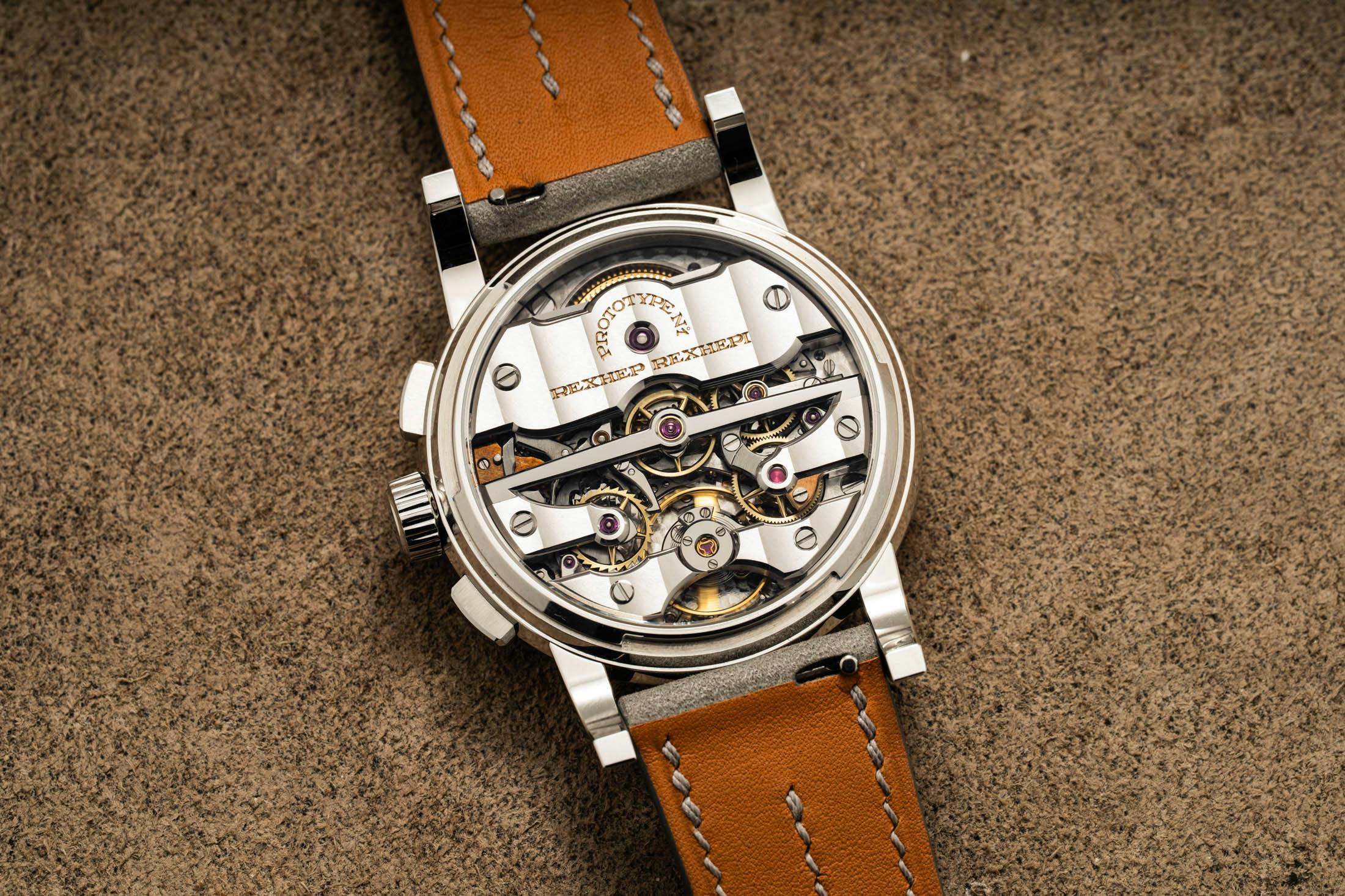 RRCHF chronograph back soldier shot