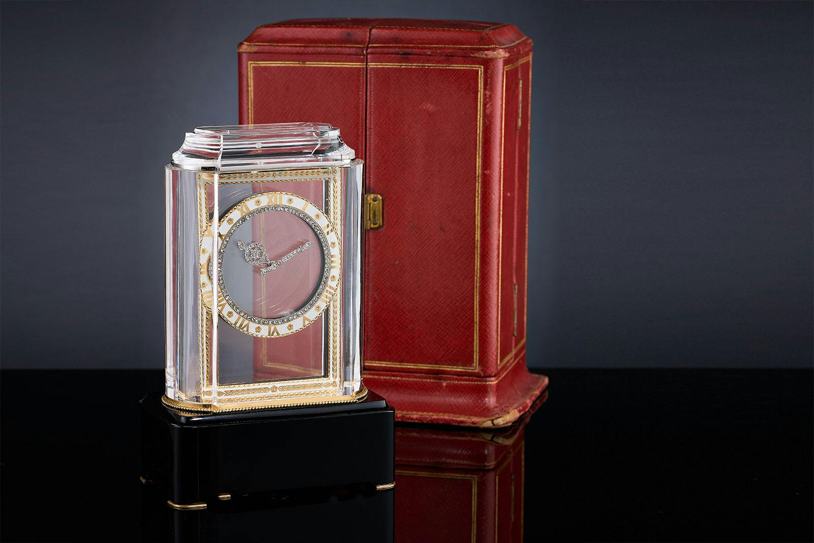 Cartier Model A Mystery Clock 