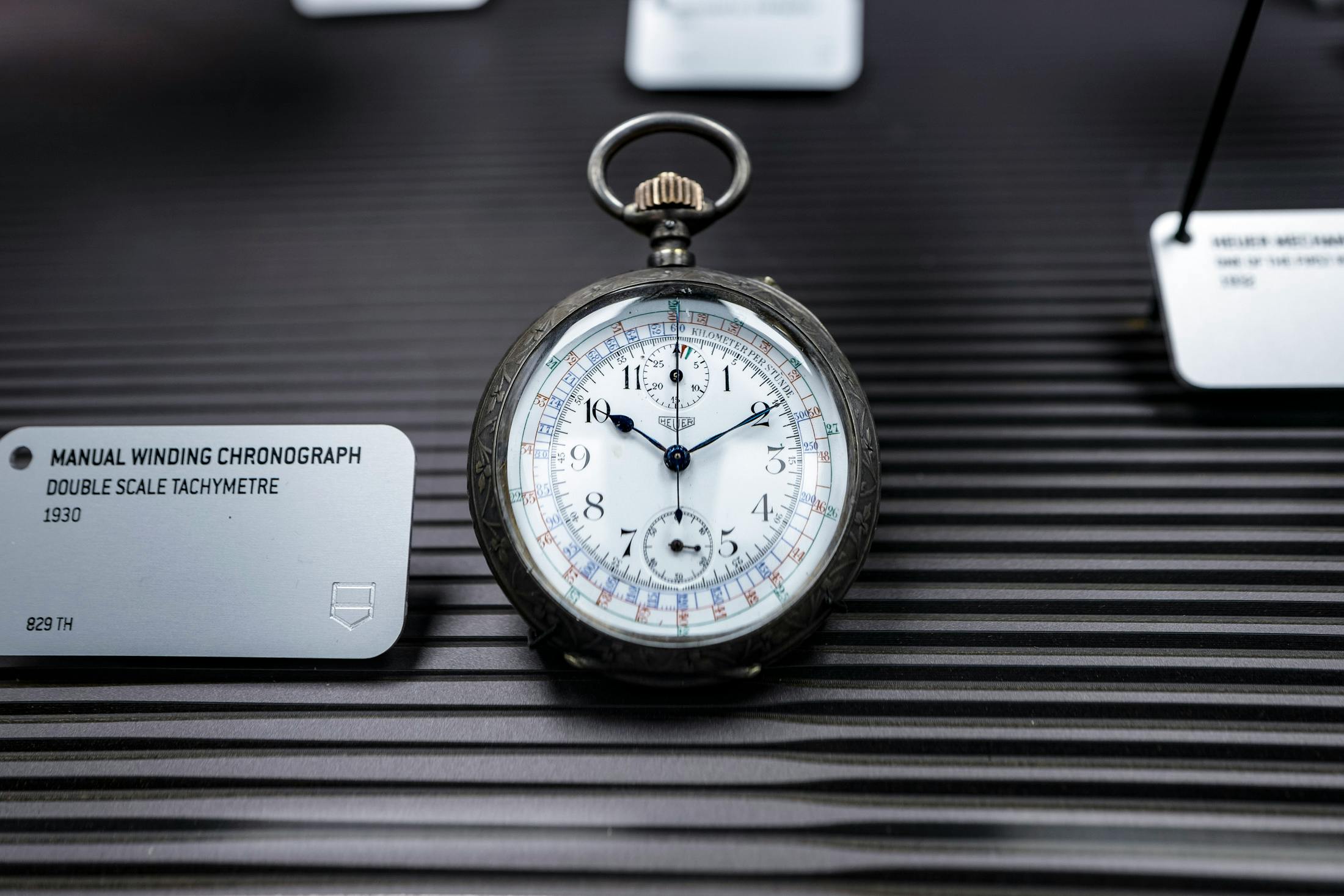 a heuer pocket watch