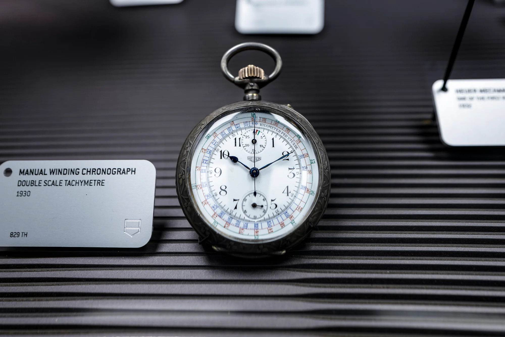 a heuer pocket watch