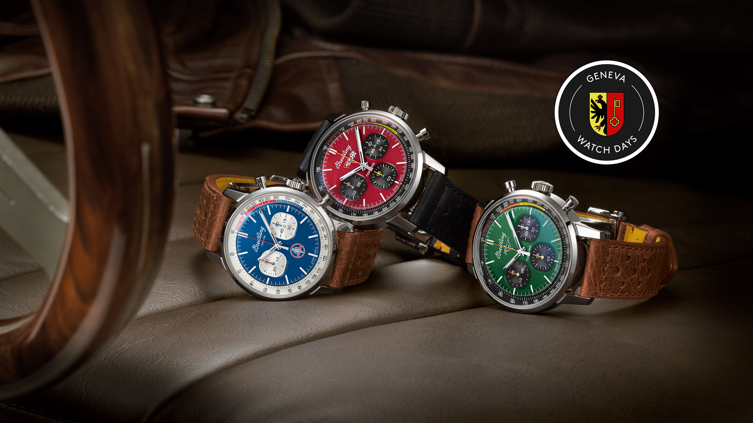 Three New Breitling Top Time Chronographs