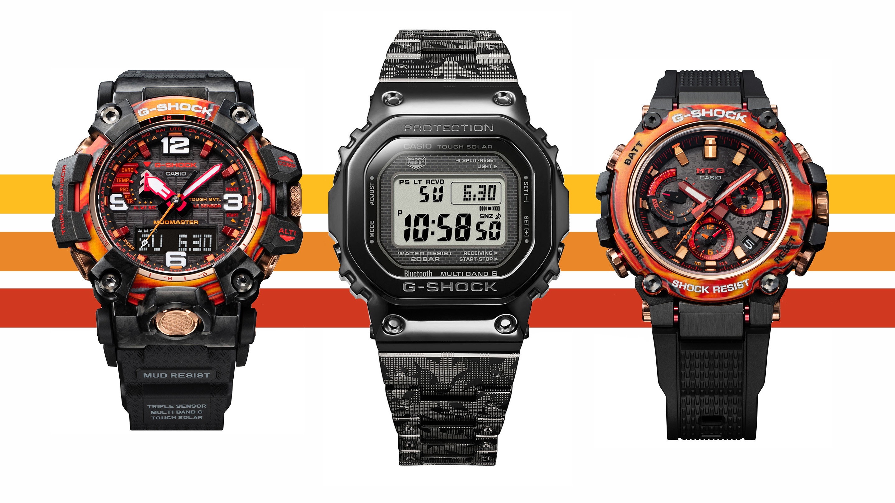 Introducing the G-SHOCK Flare Red and Eric Haze Watches