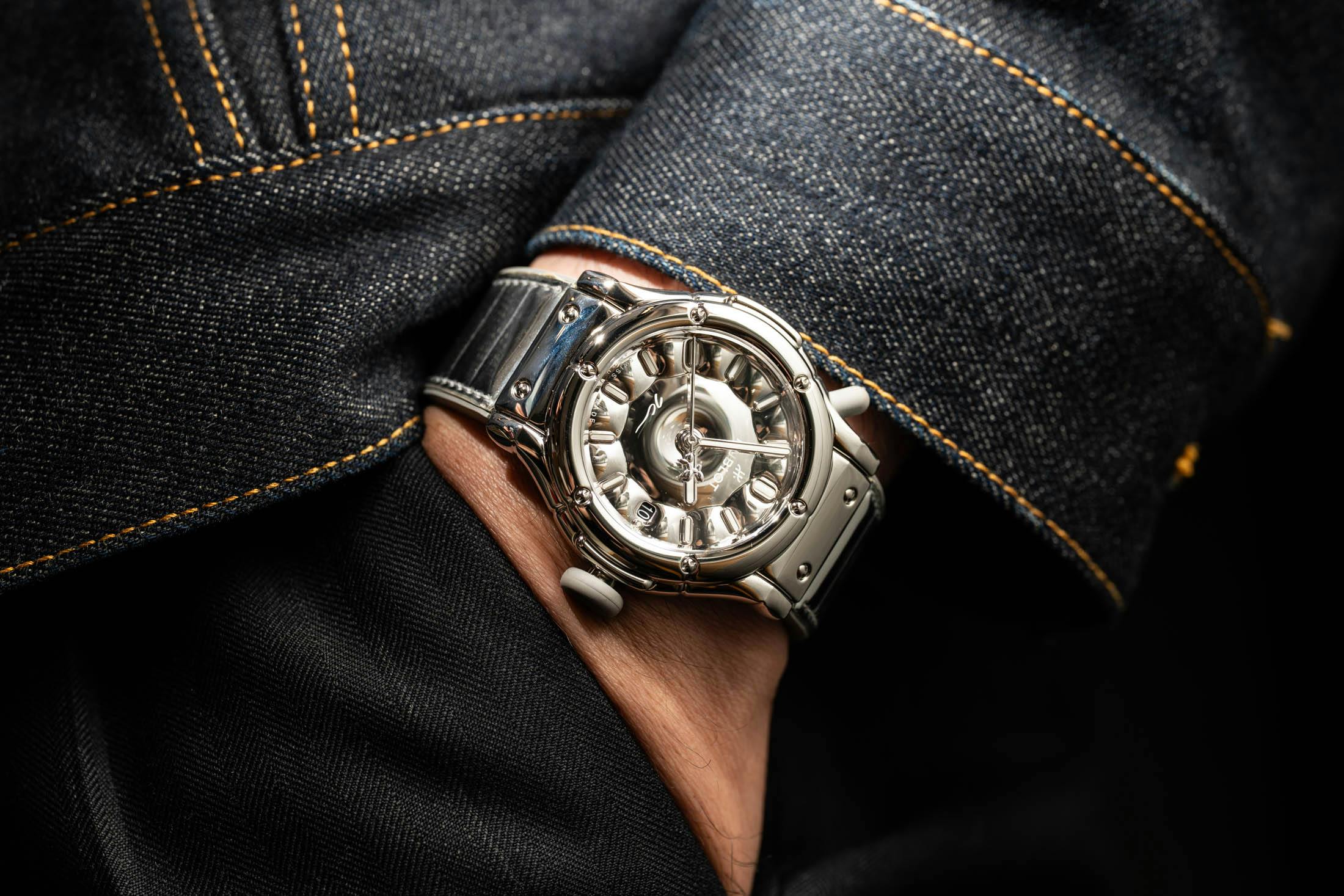 Hublot Jeff Koons Balloon Dog Silver Pocket Shot