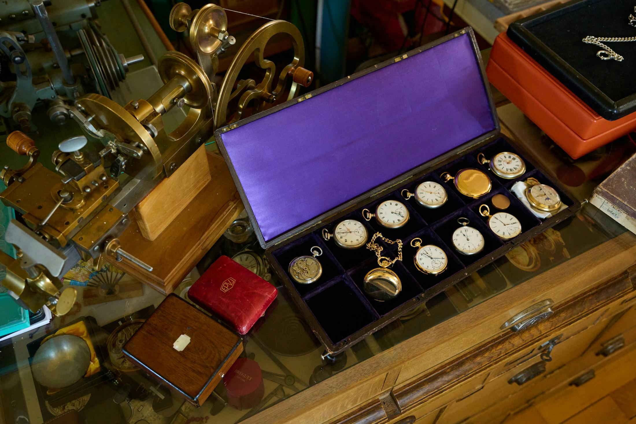 Philippe Dufour's workshop