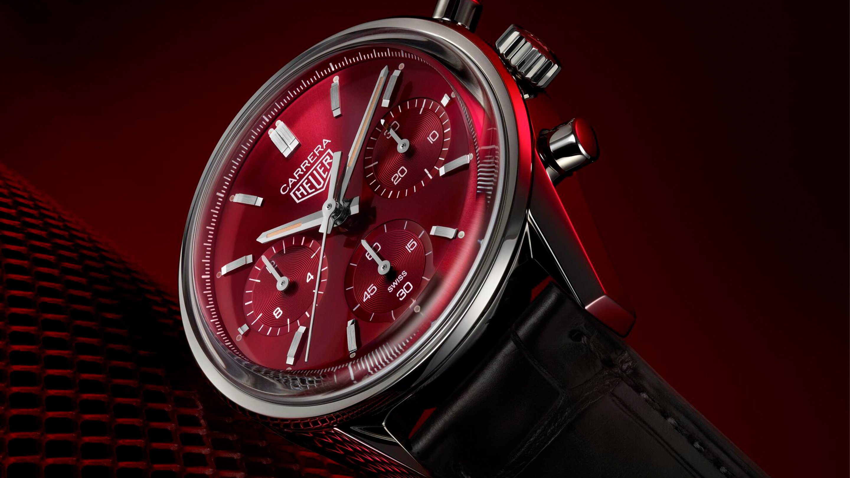 TAG Heuer Just Released A Red Dial Carrera