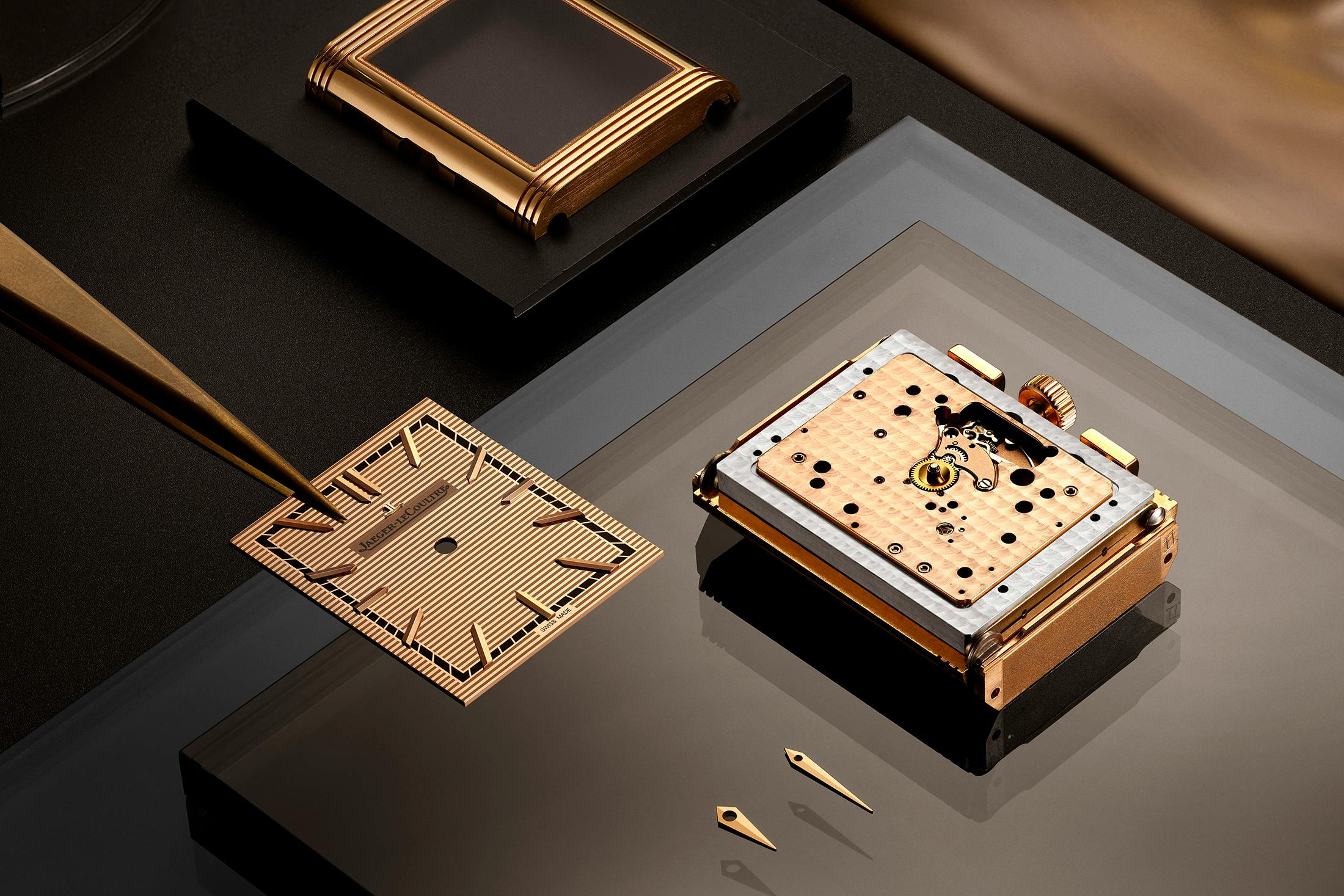 JLC Reverso Chronograph Pink Gold