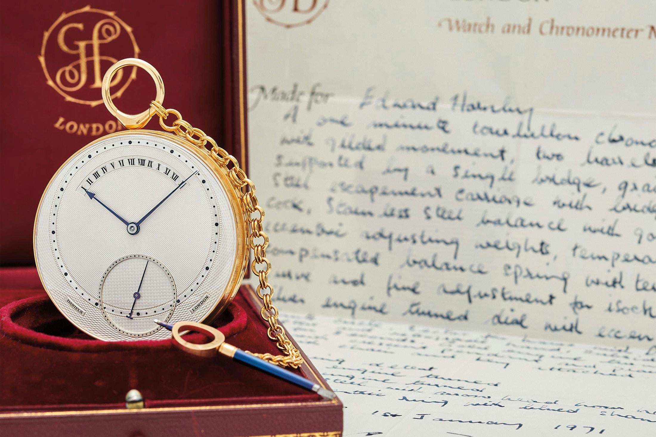George Daniels Edward Hornby Tourbillon