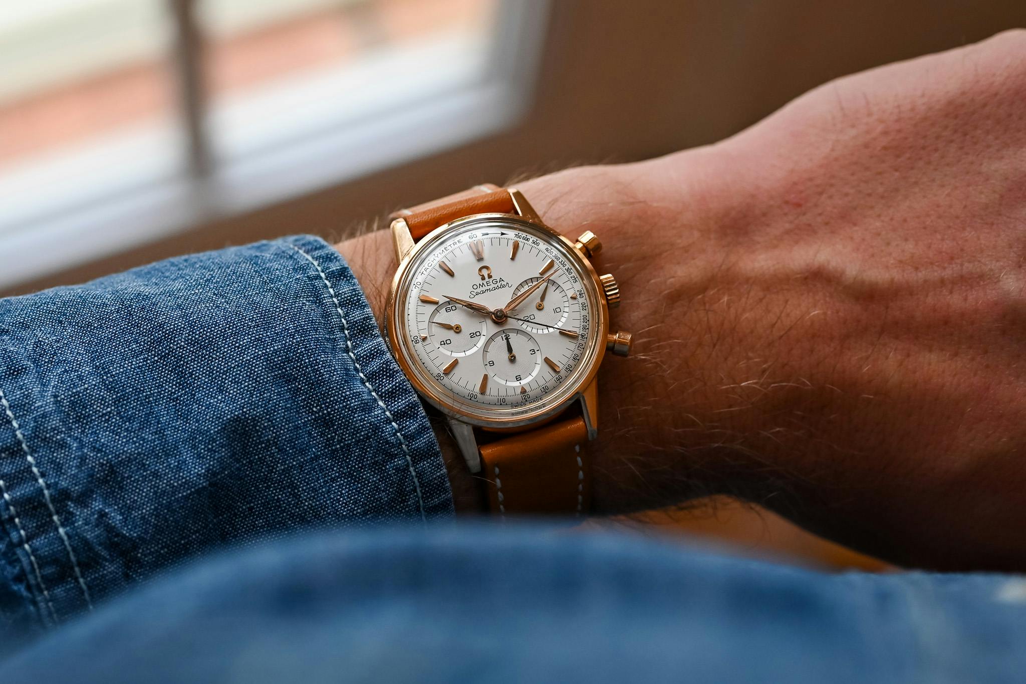 vintage omega semaster chronograph caliber 321