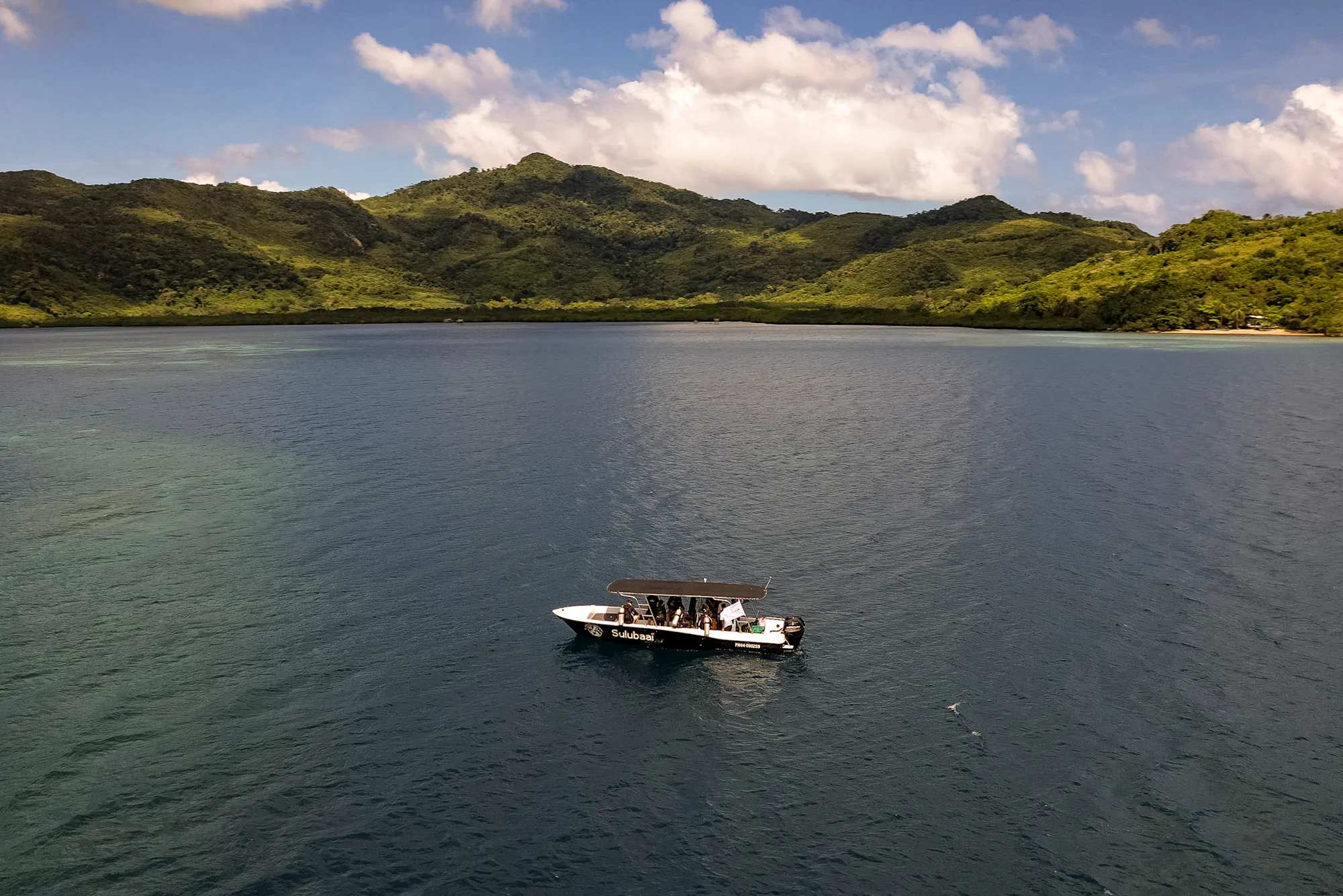 a boat in water