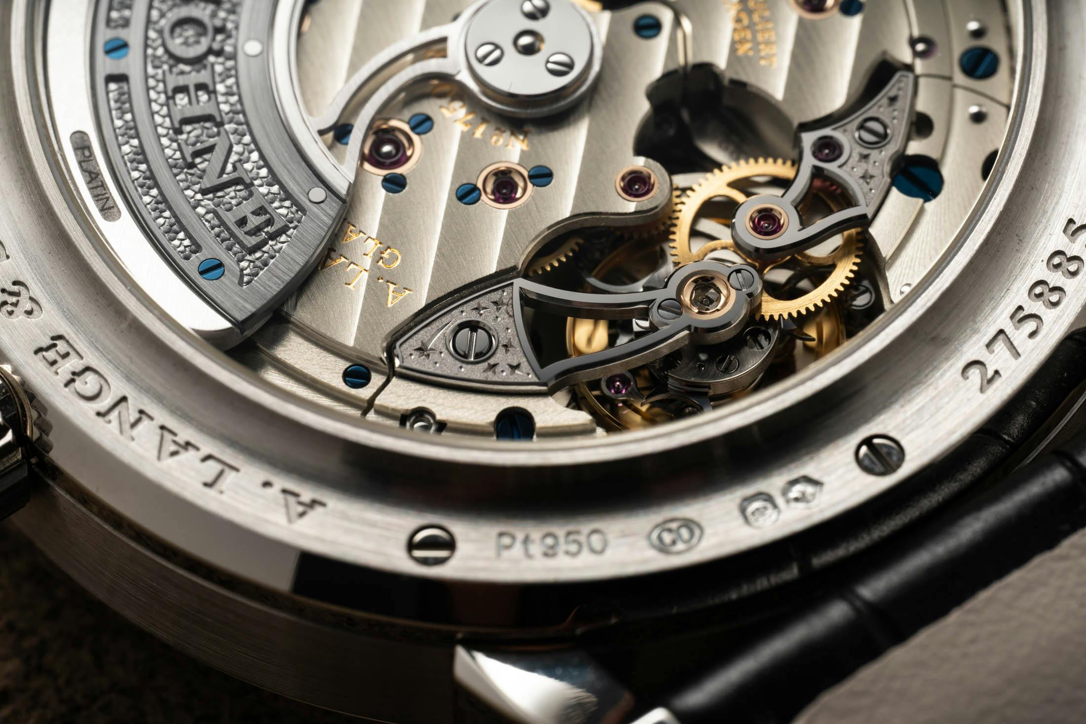 L1 Perpetual Tourbillon Lumen Cock Macro