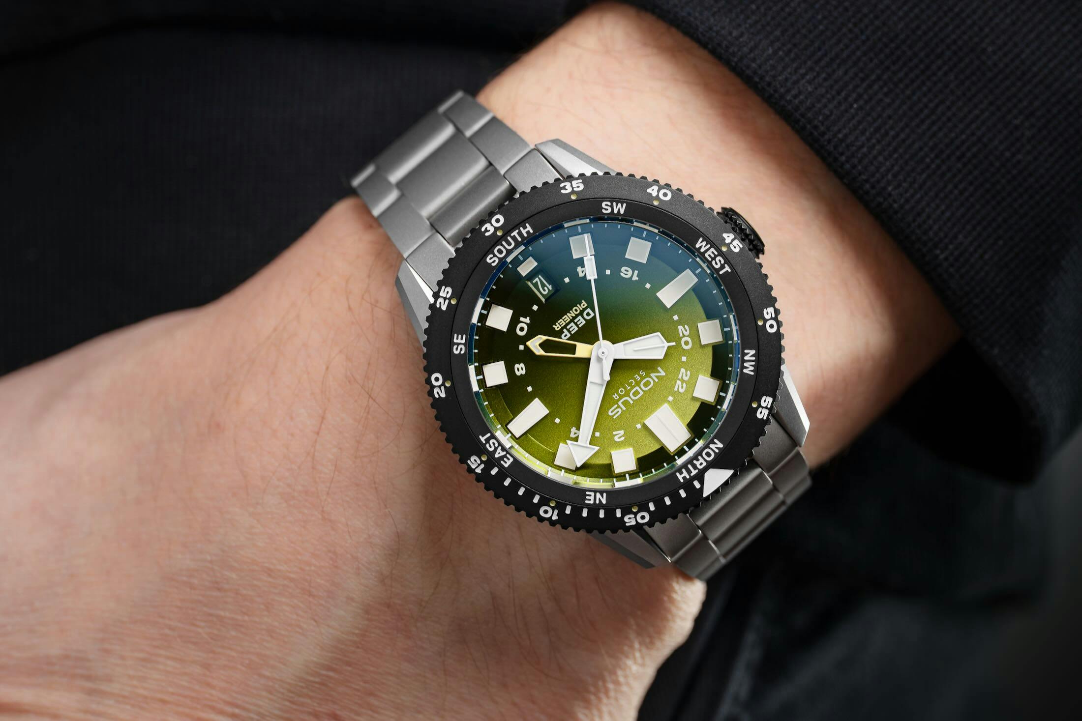 Nodus Sector Deep Pioneer Wristshot