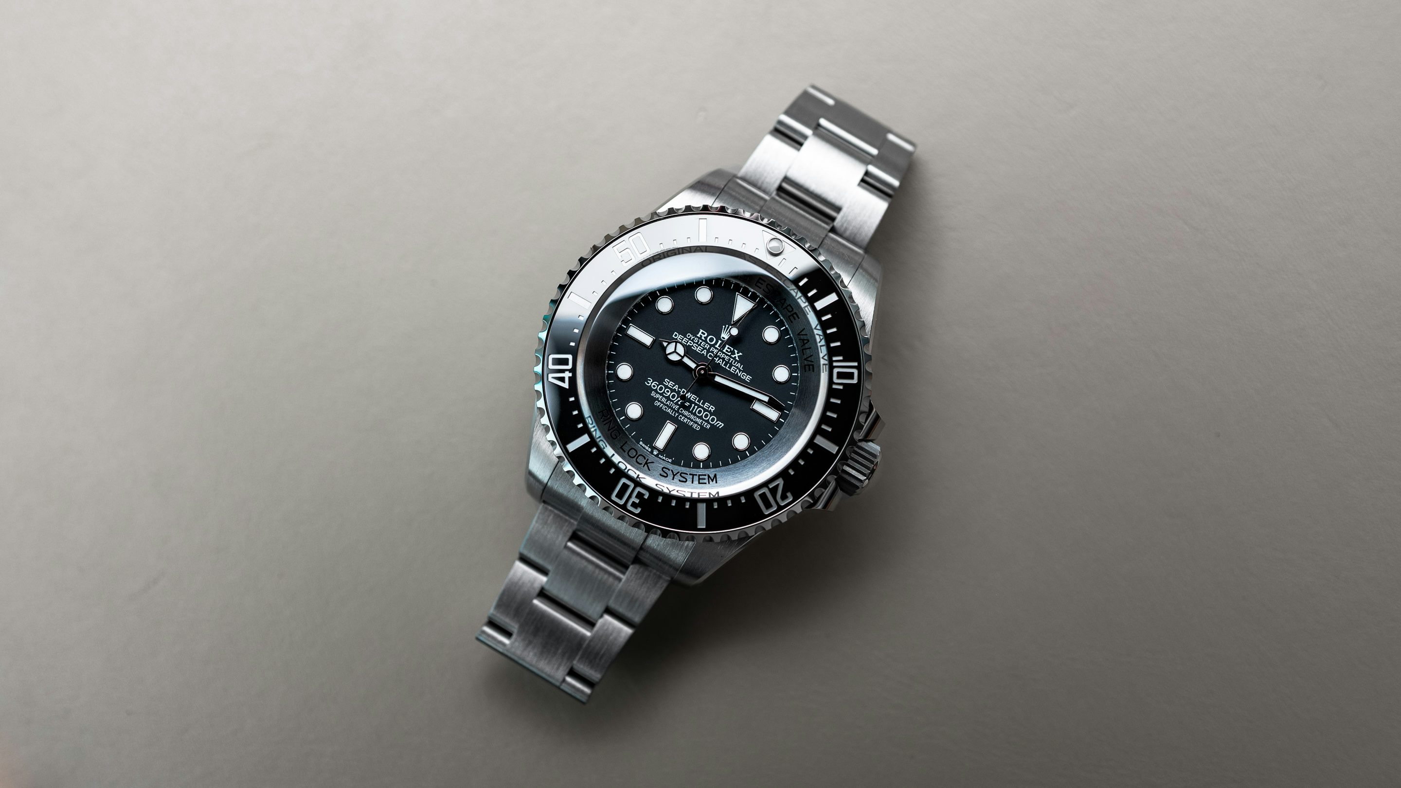 Lækker Indeholde Blå Rolex's Titanium Deepsea Challenge Is The Most Water-Resistant Watch