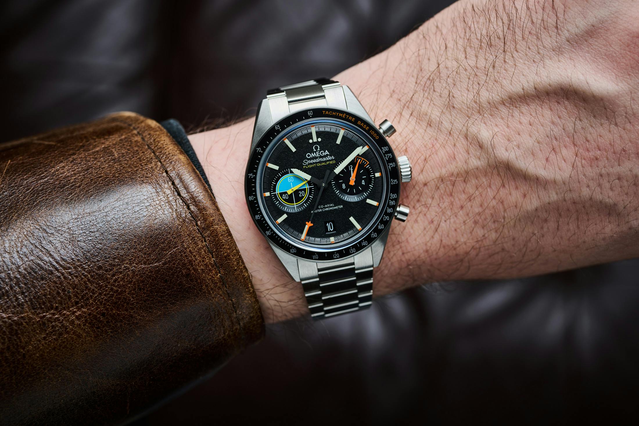 Speedmaster Pilot on the wrist