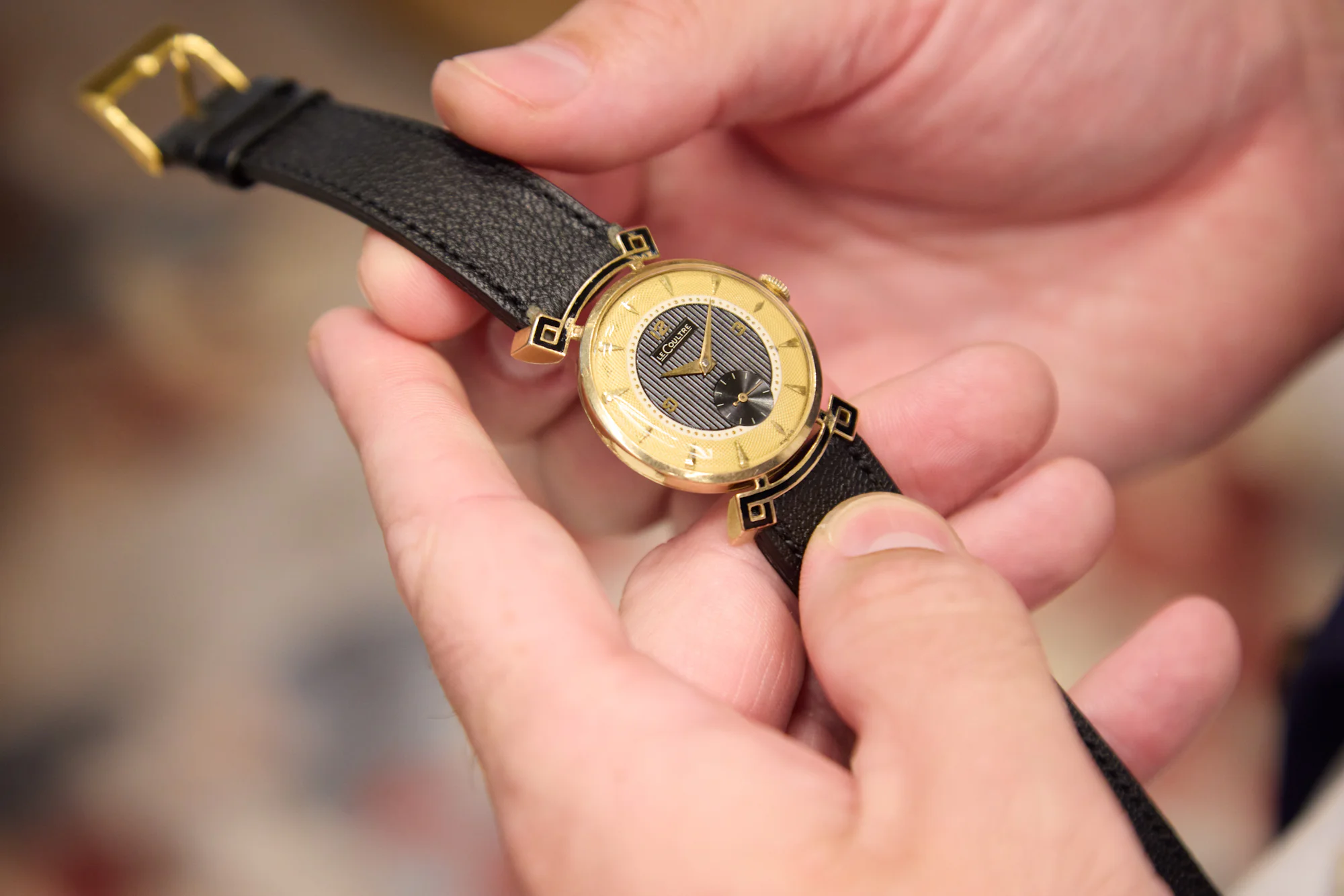 JLC Watch on Wrist
