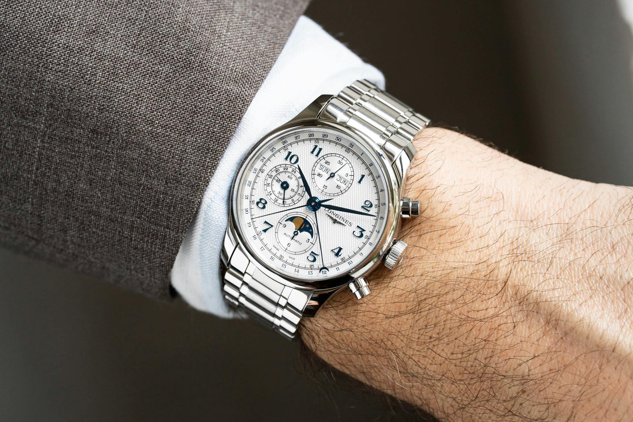 Longines Master Collection Moonphase Chrono Wristshot