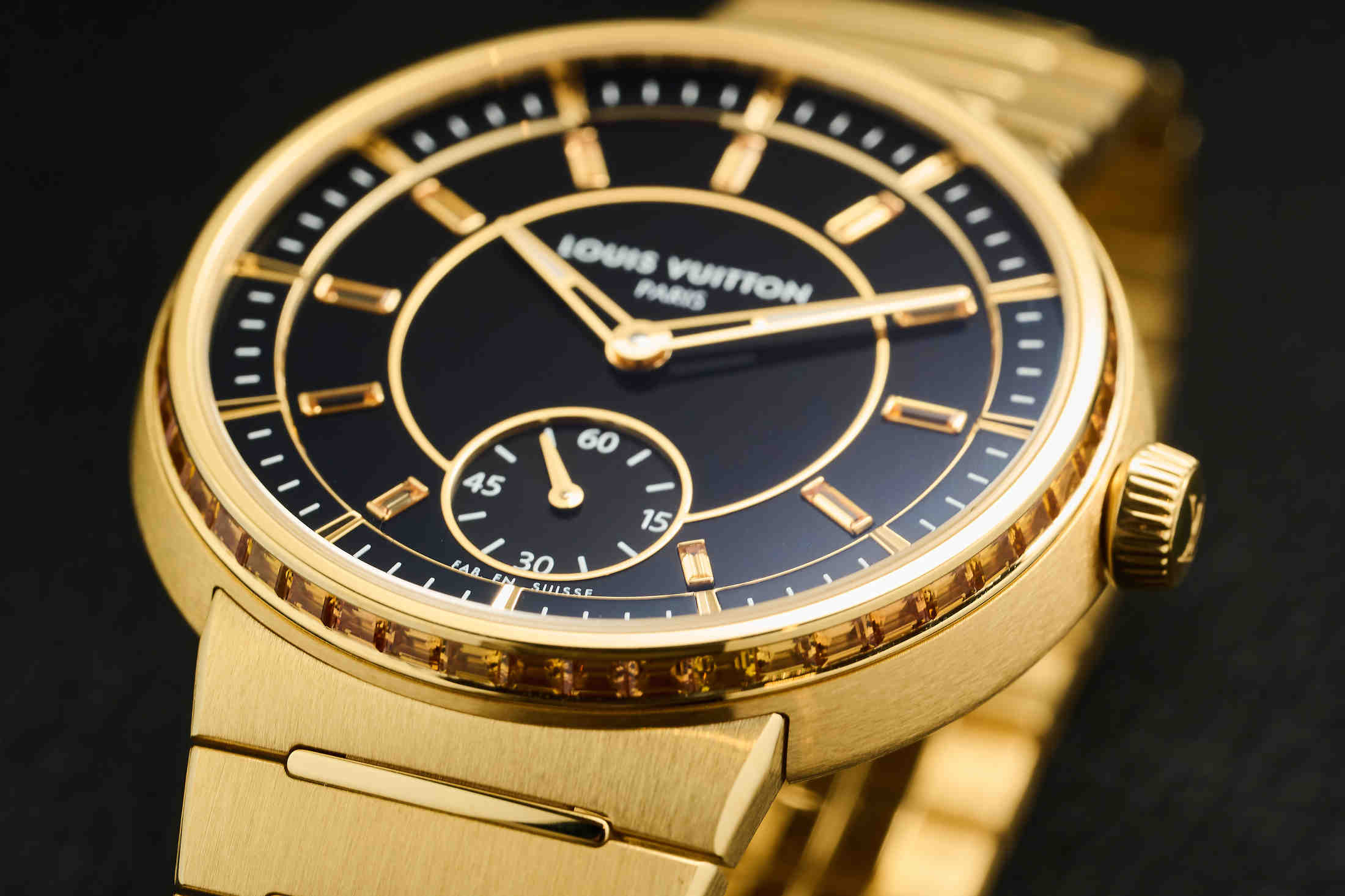 Tambour Yellow Gold Onyx