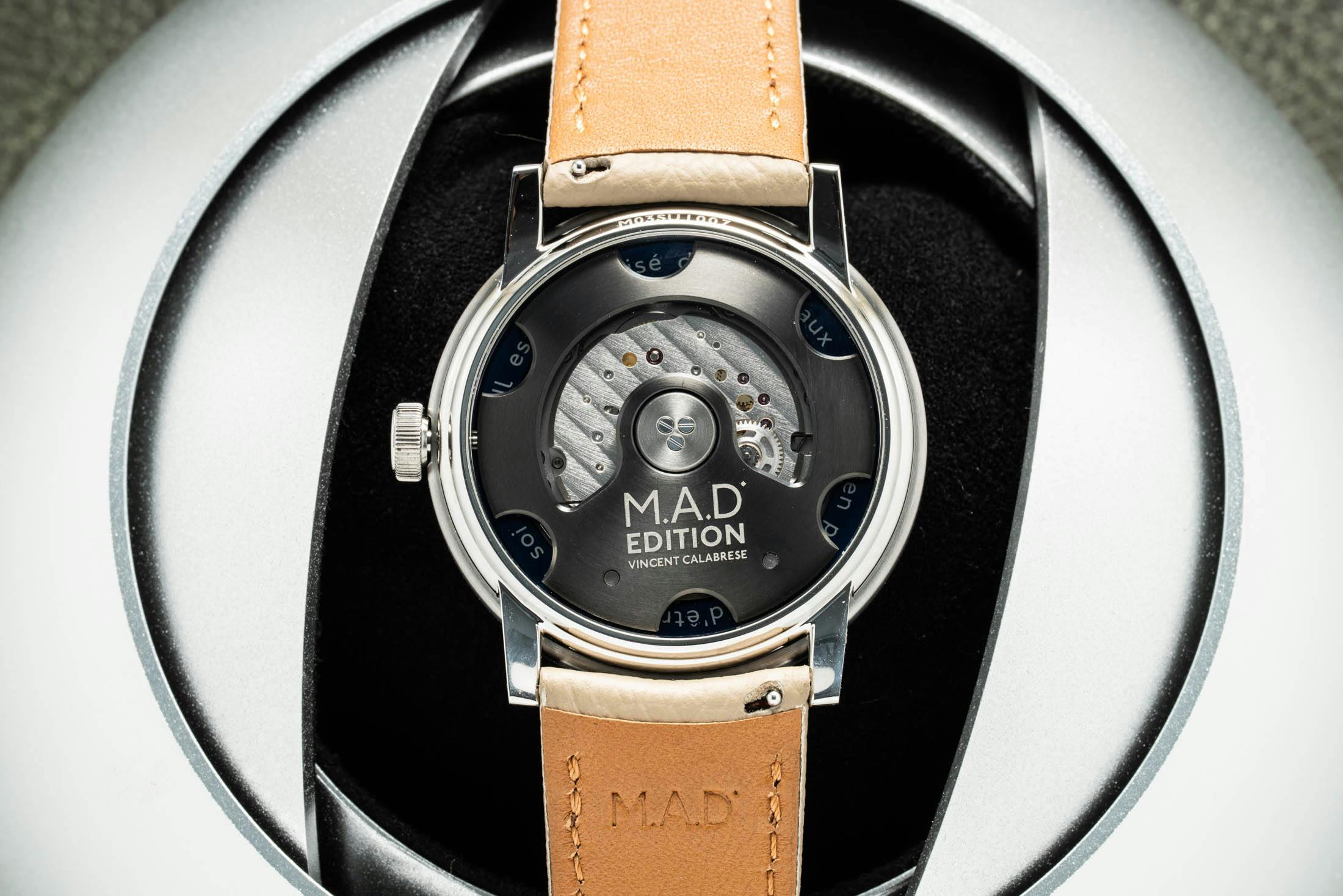 MAD3 Caseback Shot on Package