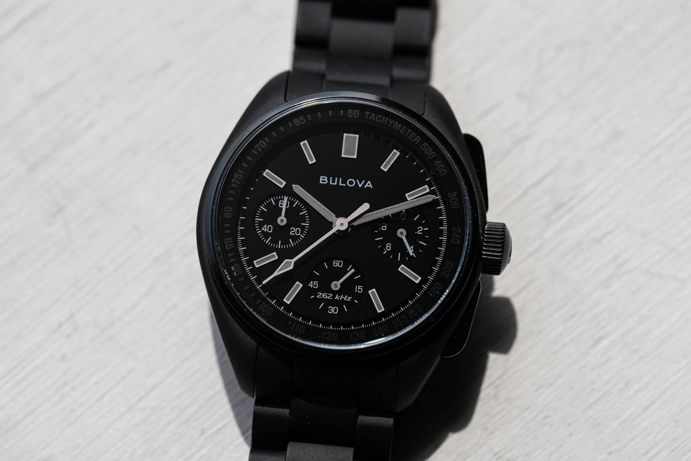 Bulova Lunar Pilot Black Hole soldier