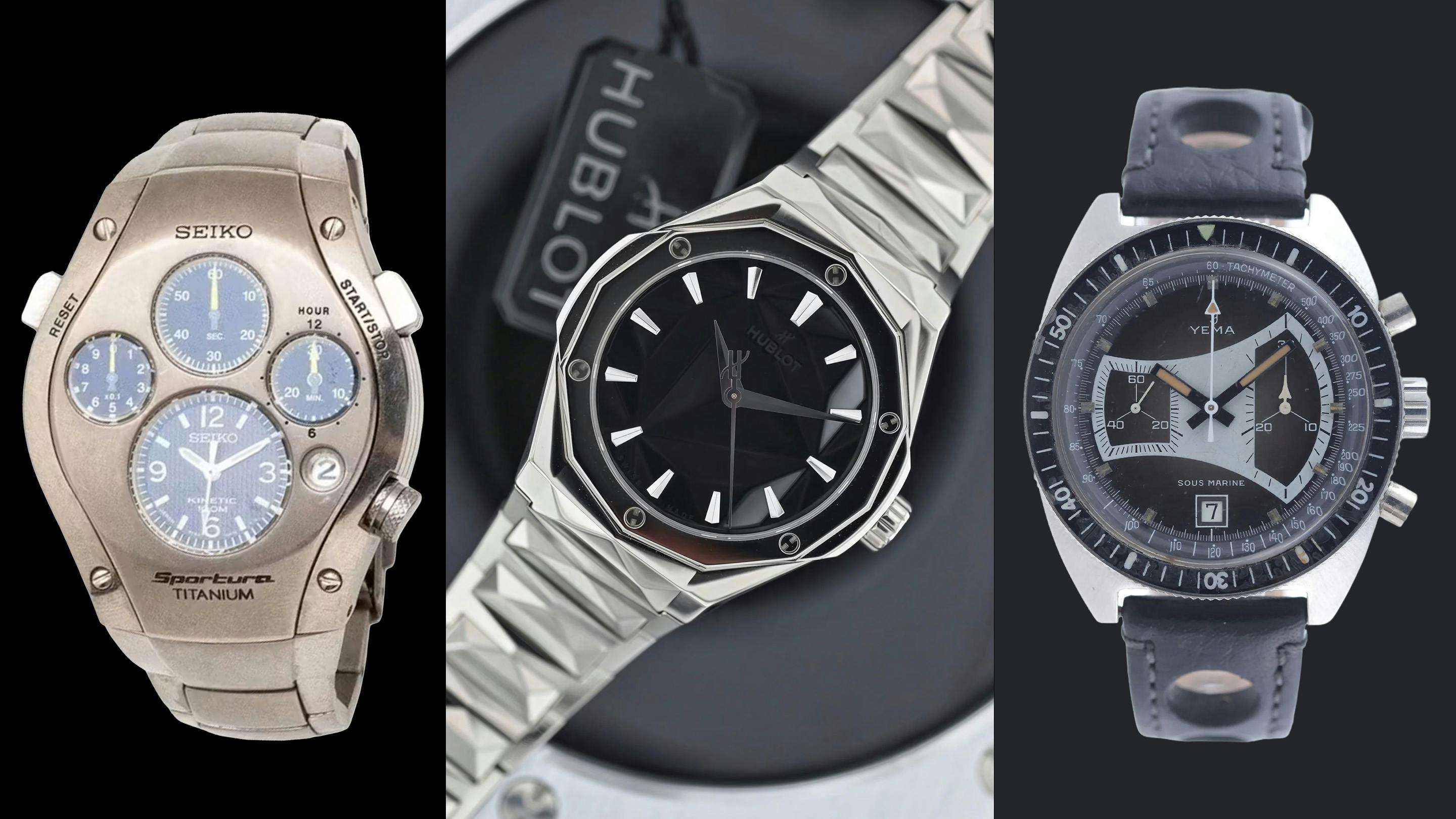 Watches Auction Highlights: Seiko, Breitling, Hublot, Yema and More