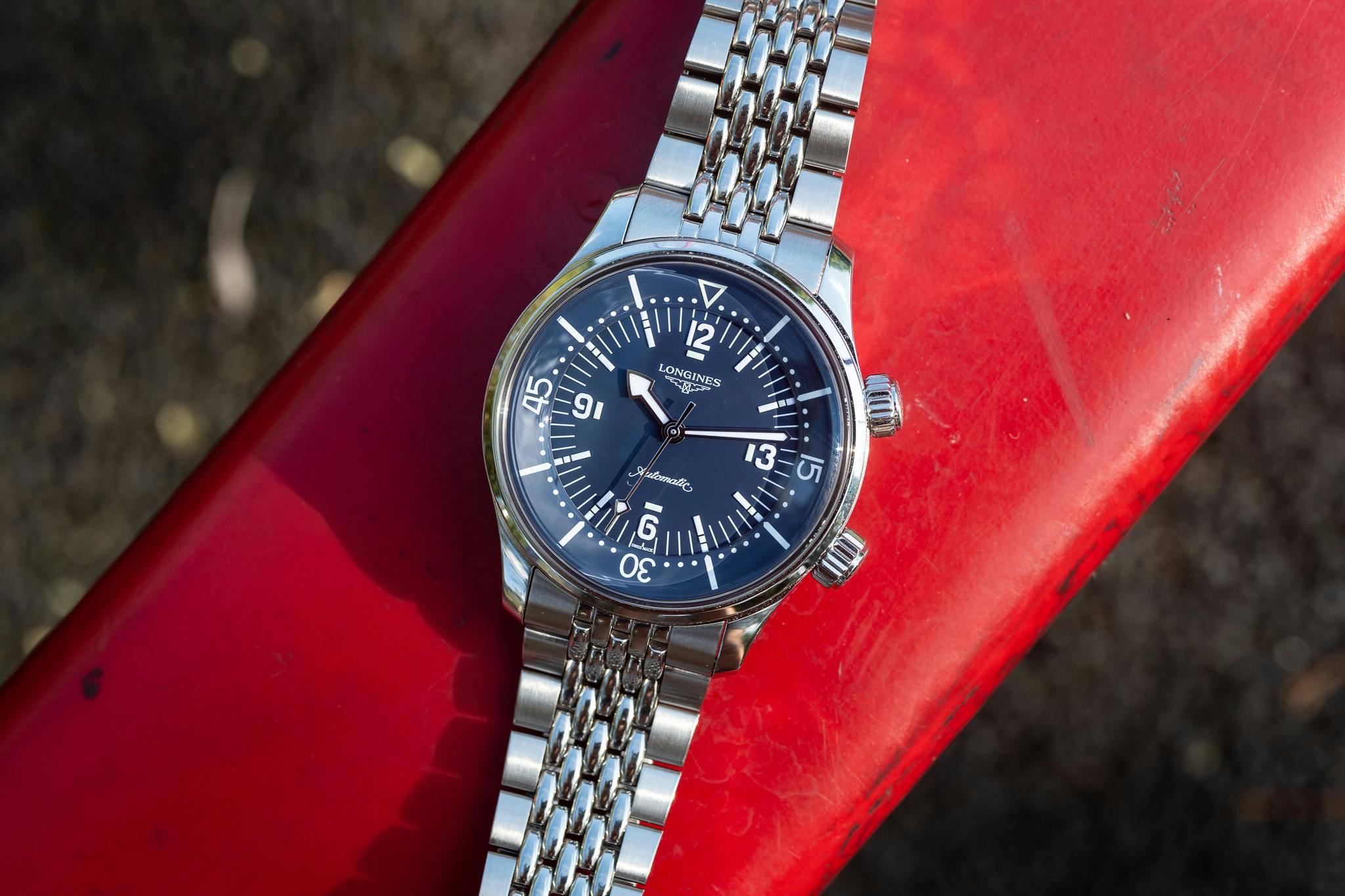 longines legend diver 39mm bracelet