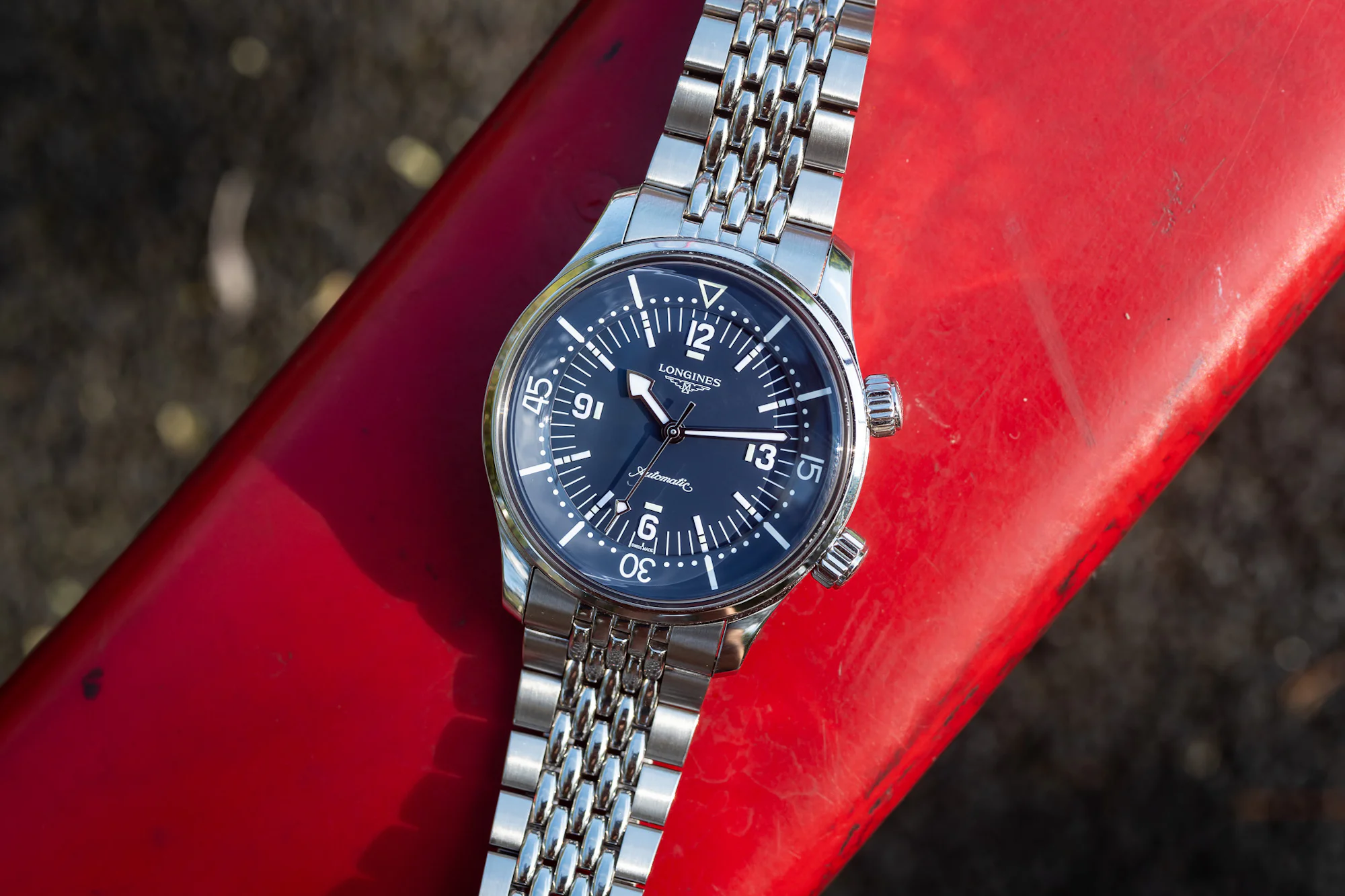 longines legend diver 39mm bracelet