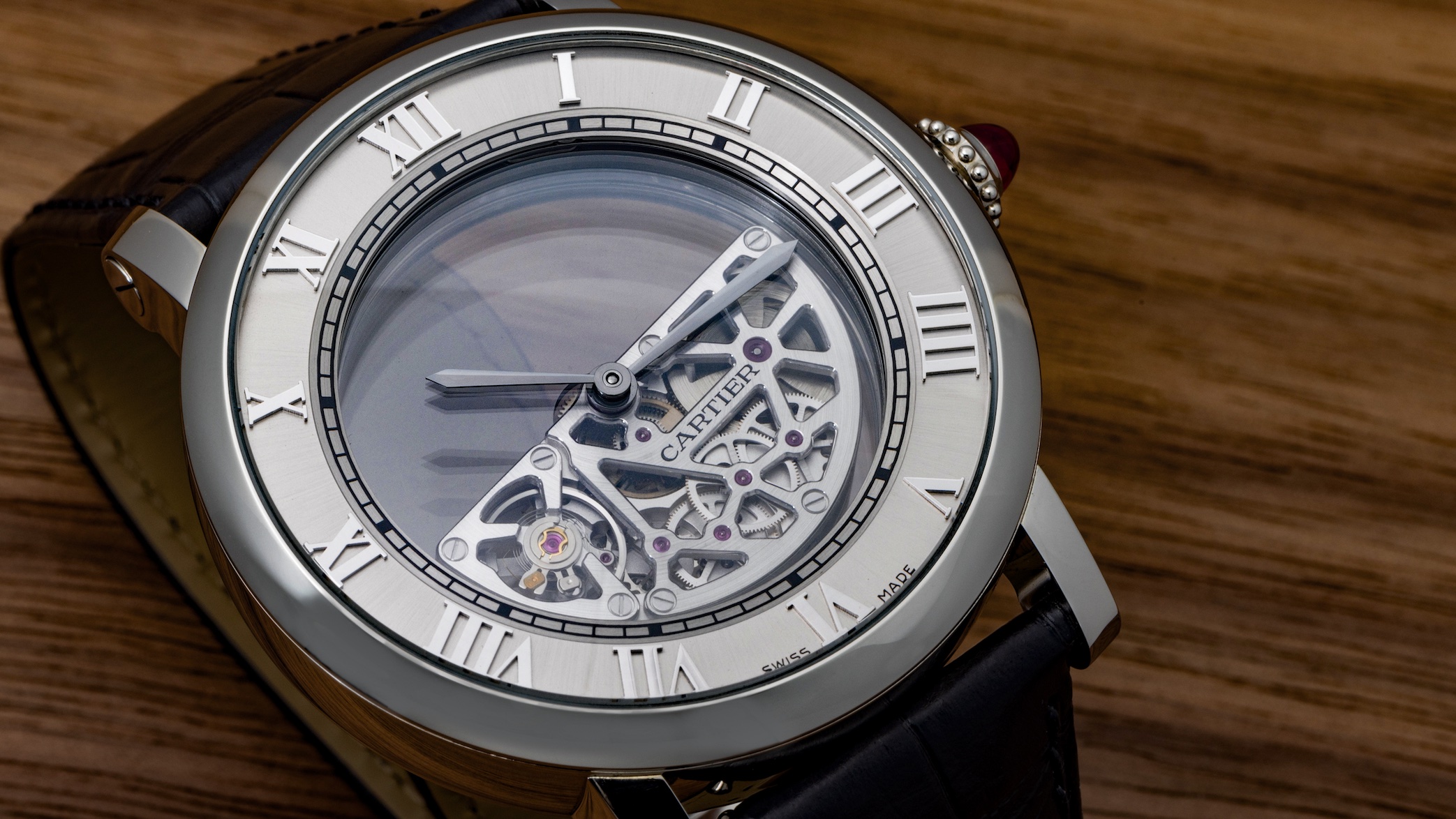 Hands On With the Cartier Masse Myst rieuse a new mystery watch