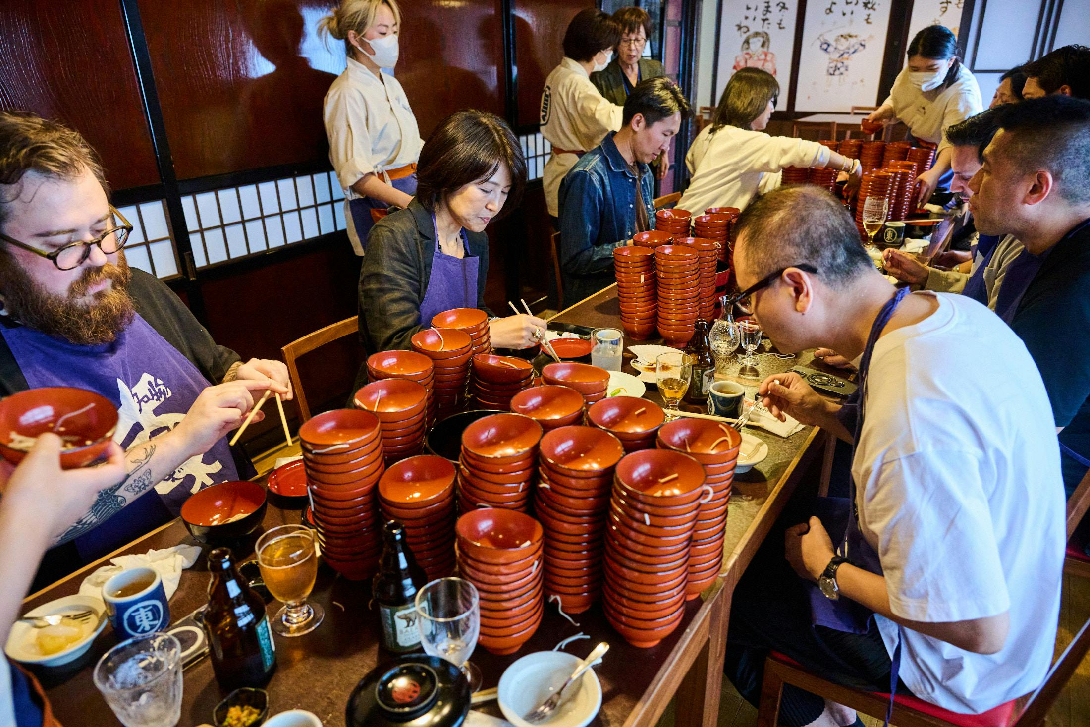 Soba noodles