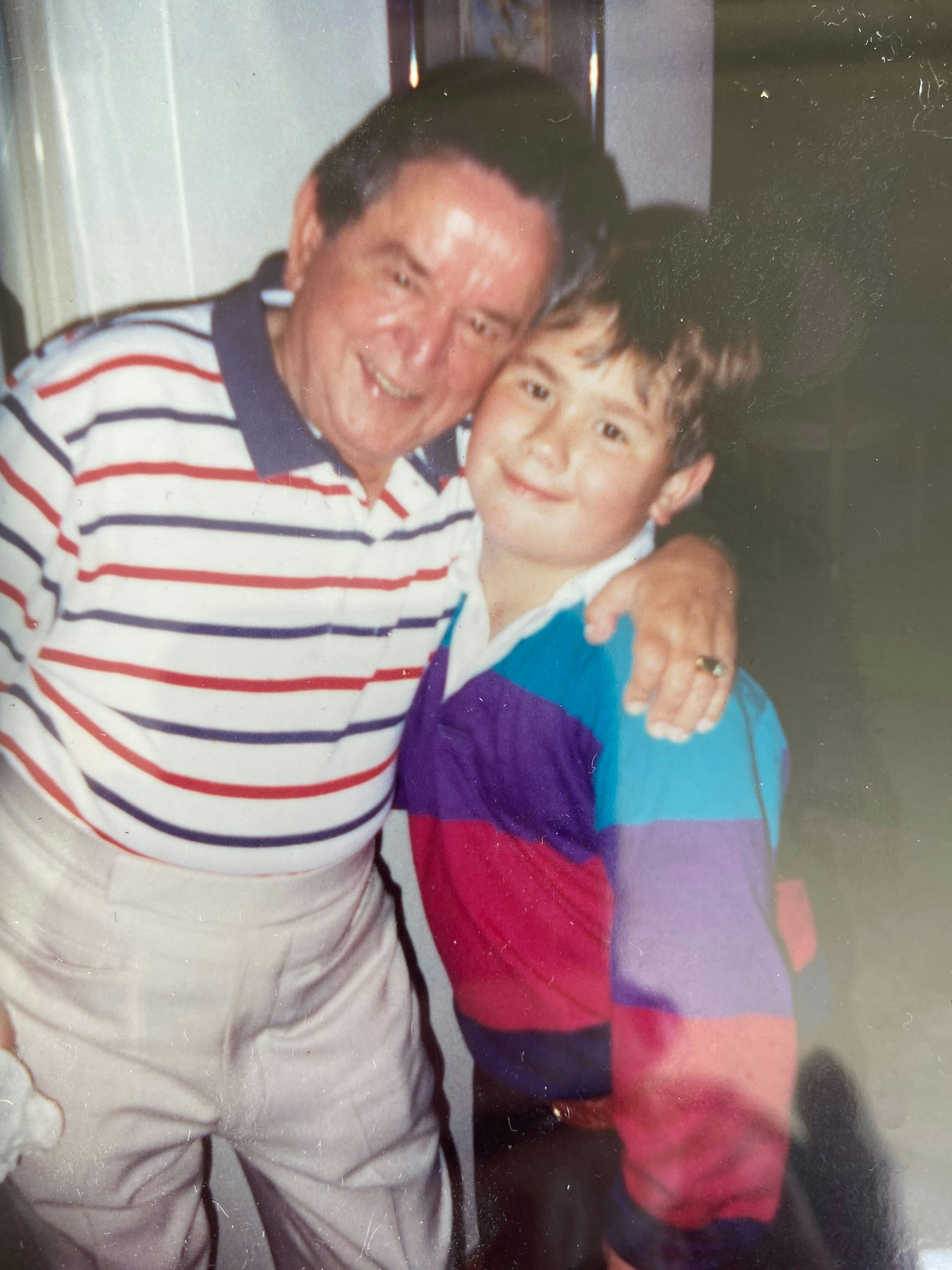 El Tio with the author as a child.