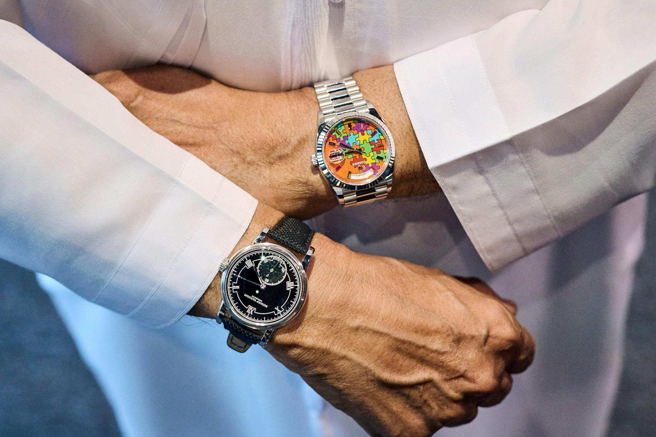 Rolex Puzzle and Rexhepi Rexhepi Chronometre Contemporain II